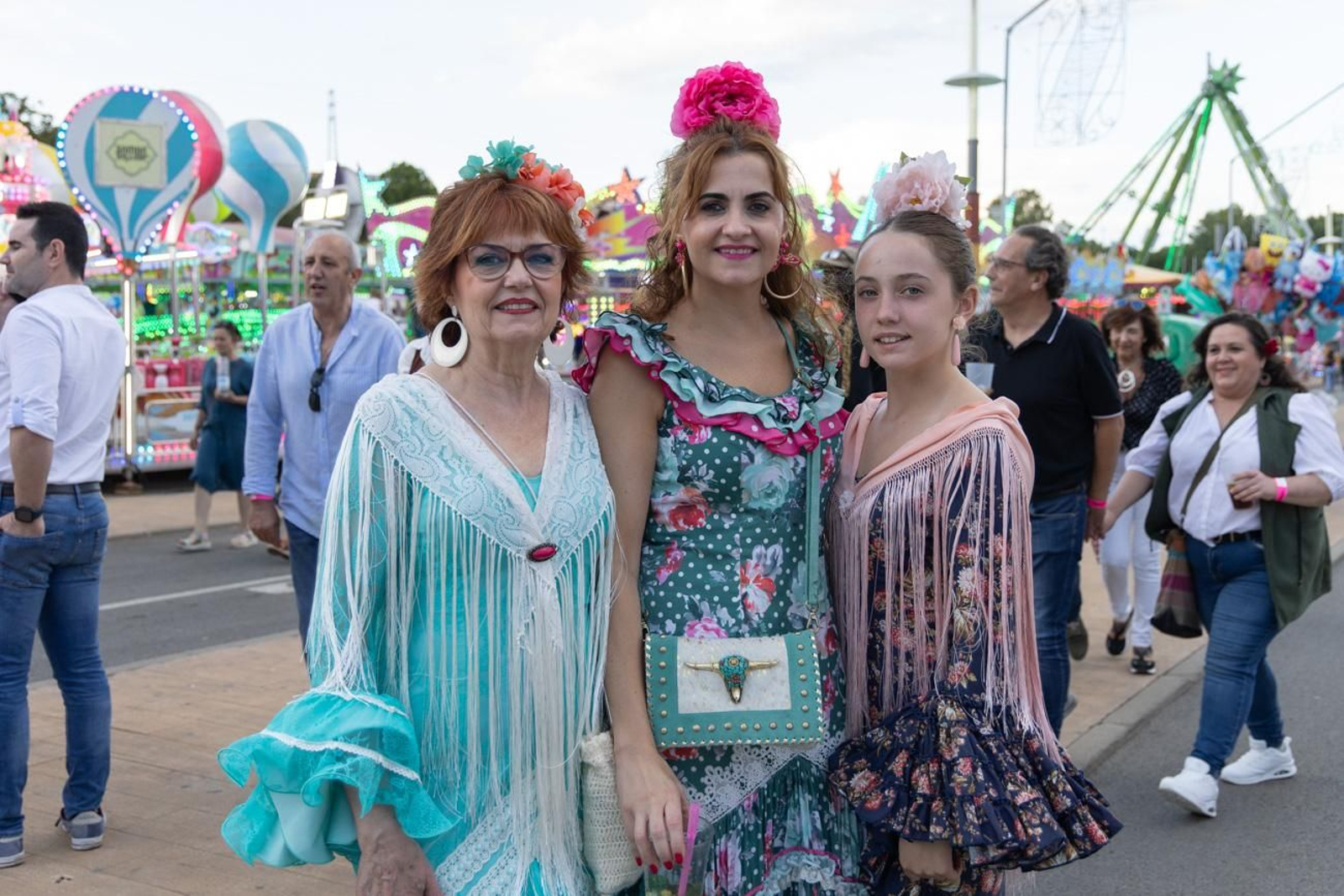Así disfrutan los jiennenses de feria de San Lucas