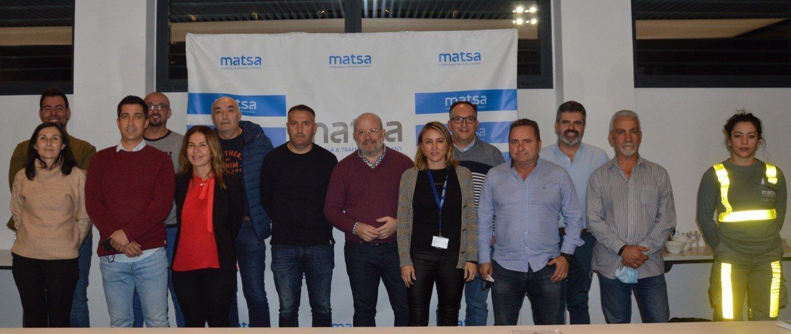 Firma del convenio de la empresa Matsa.