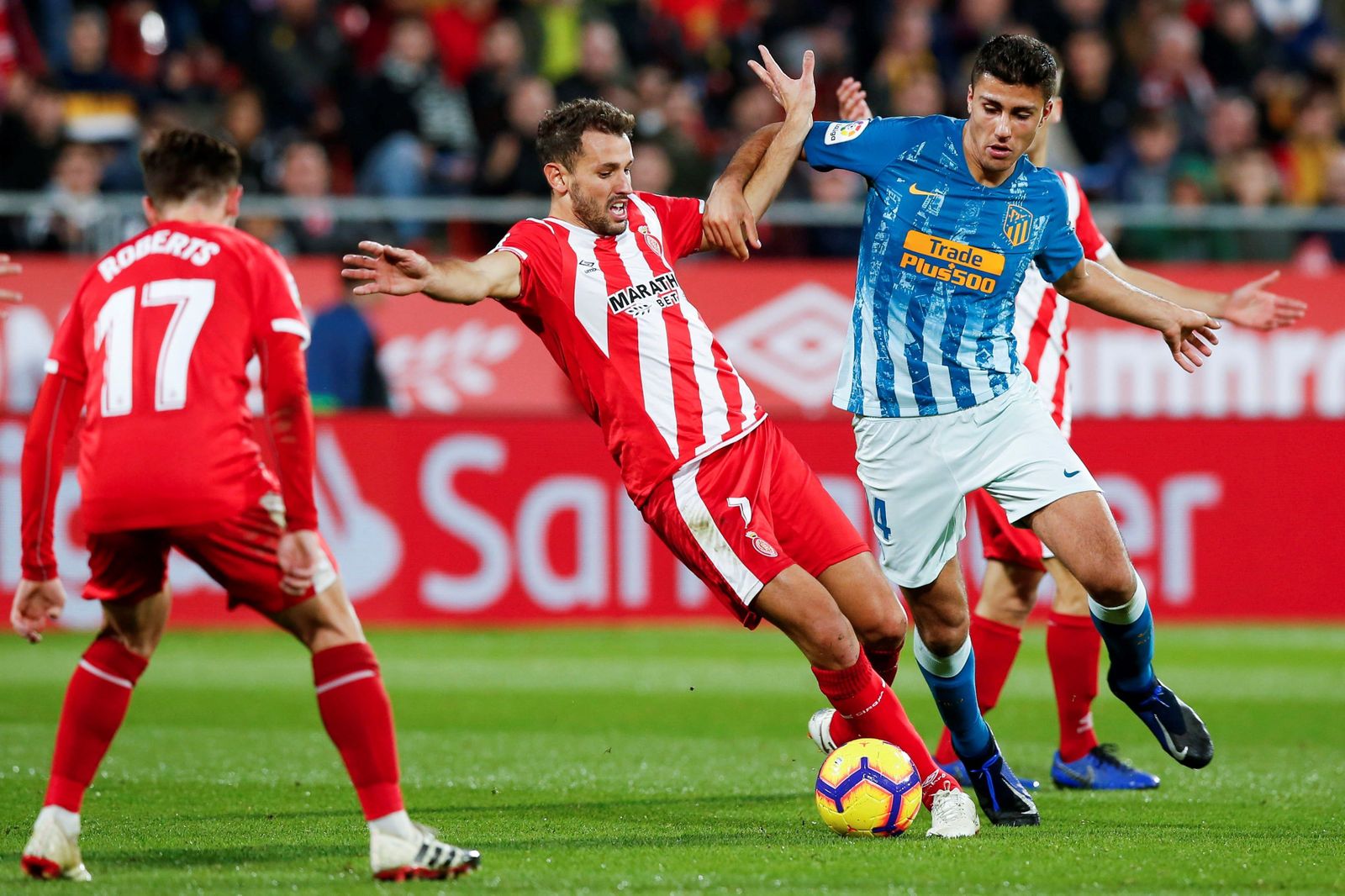 Las imágenes del Girona-Atlético de Madrid