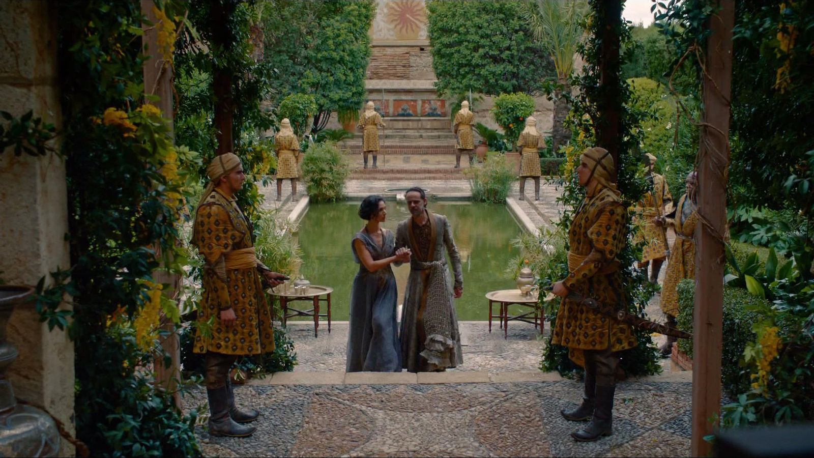 La Alcazaba de Almería se convirtió en el reino de Dorne.