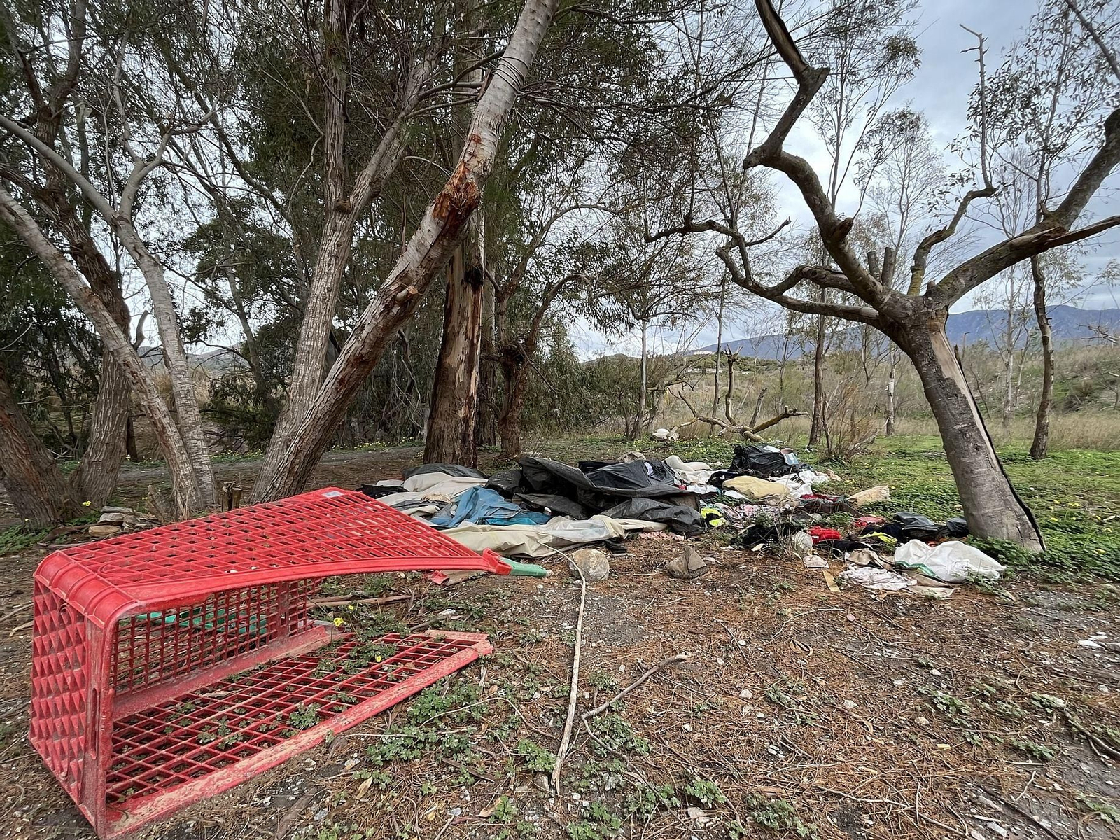 El PSOE traslada la preocupación vecinal porque aún no se han limpiado los vertederos incontrolados del camino de las Zorreras, junto al antiguo Cuartel de Aviación