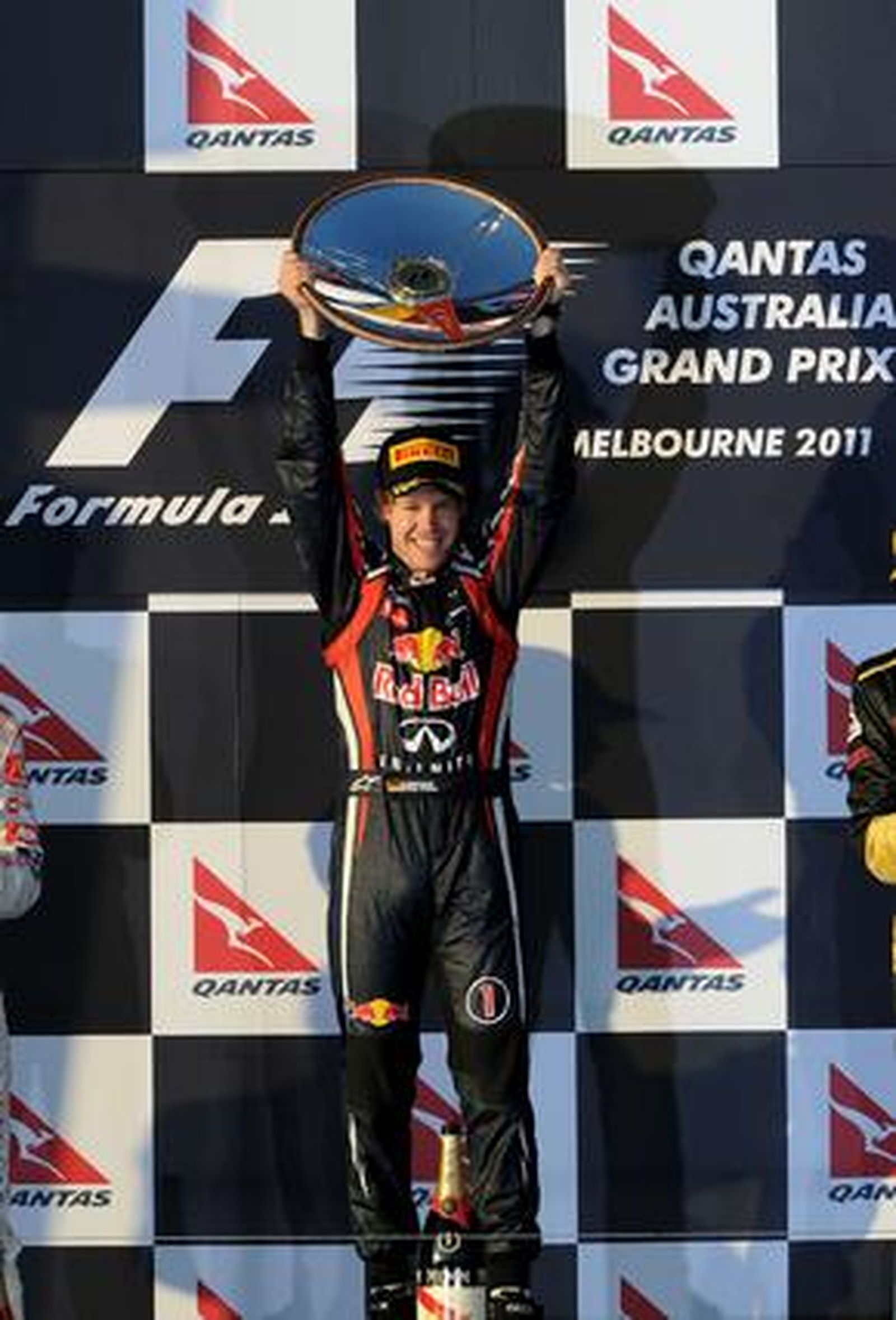 Vettel consigue su primera victoria en el Mundial de Fórmula 1.

Foto: EFE/ Reuters