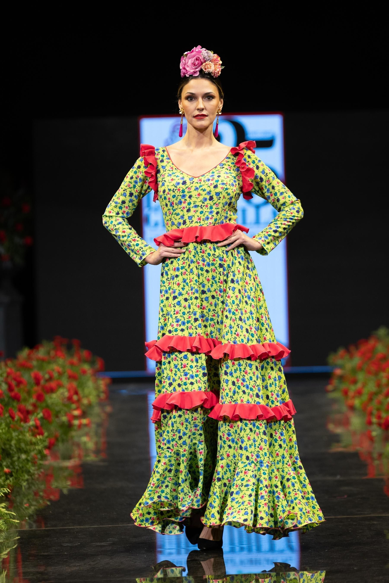 Desfile de La Giraldilla en la Pasarela Flamenca Jerez Tío Pepe 2023