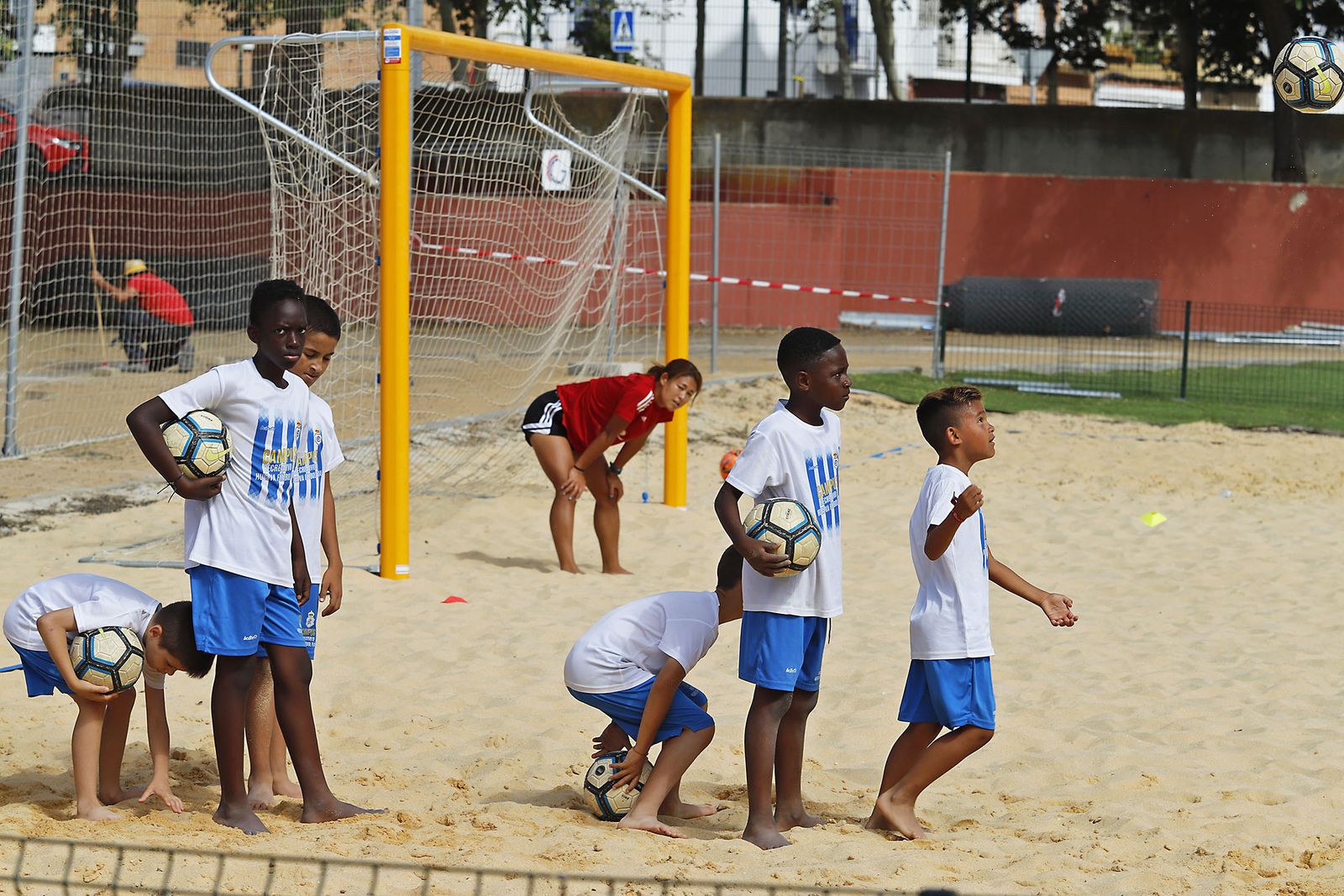 Imágenes del Campus Recreativo de Huelva Fútbol Playa