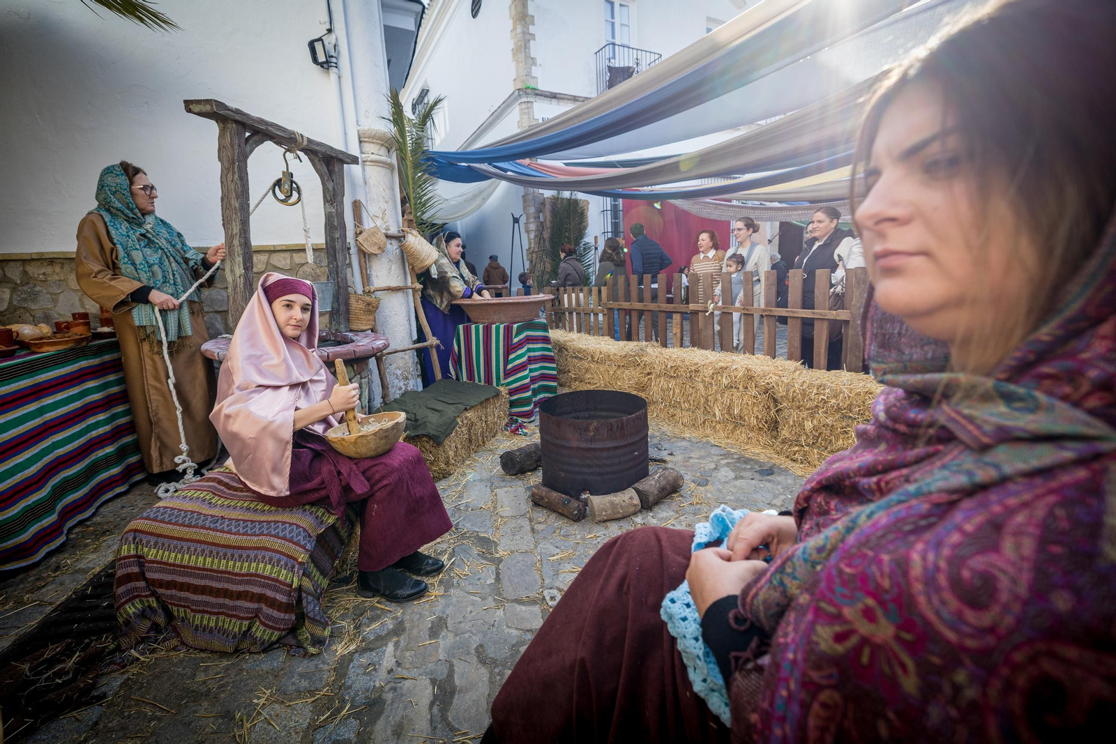 Las imágenes del belén viviente de Medina 2025