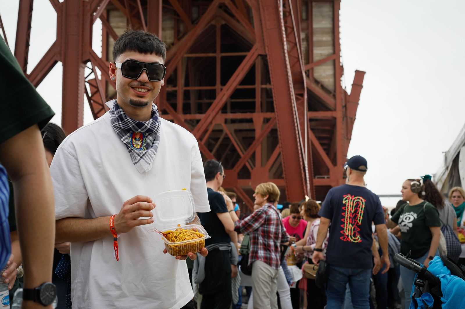 Las mejores imágenes de la "Globotá" en las fallas de Almería