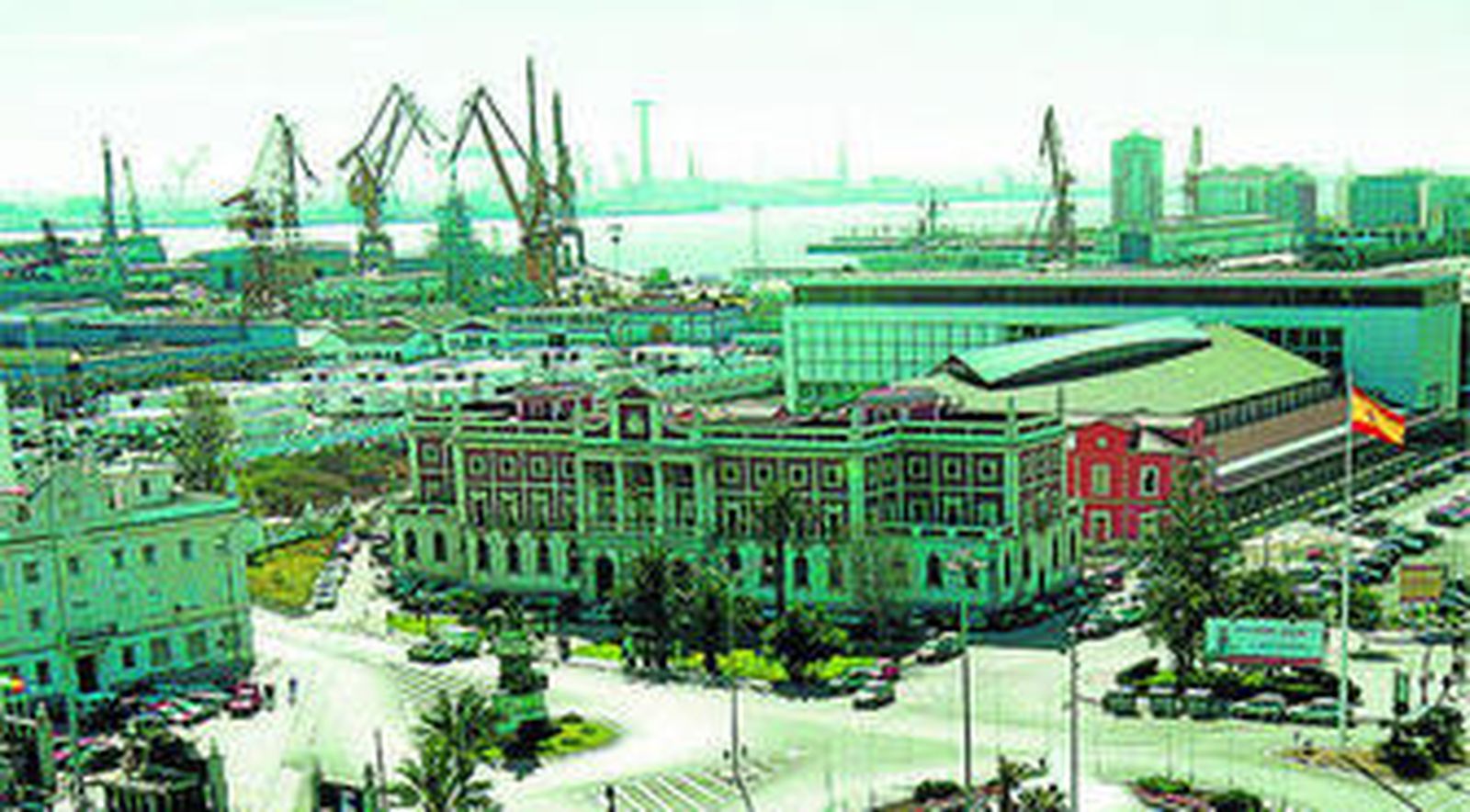 Imagen de los alrededores de la estación de Renfe, donde se produjeron las agresiones en 2007.