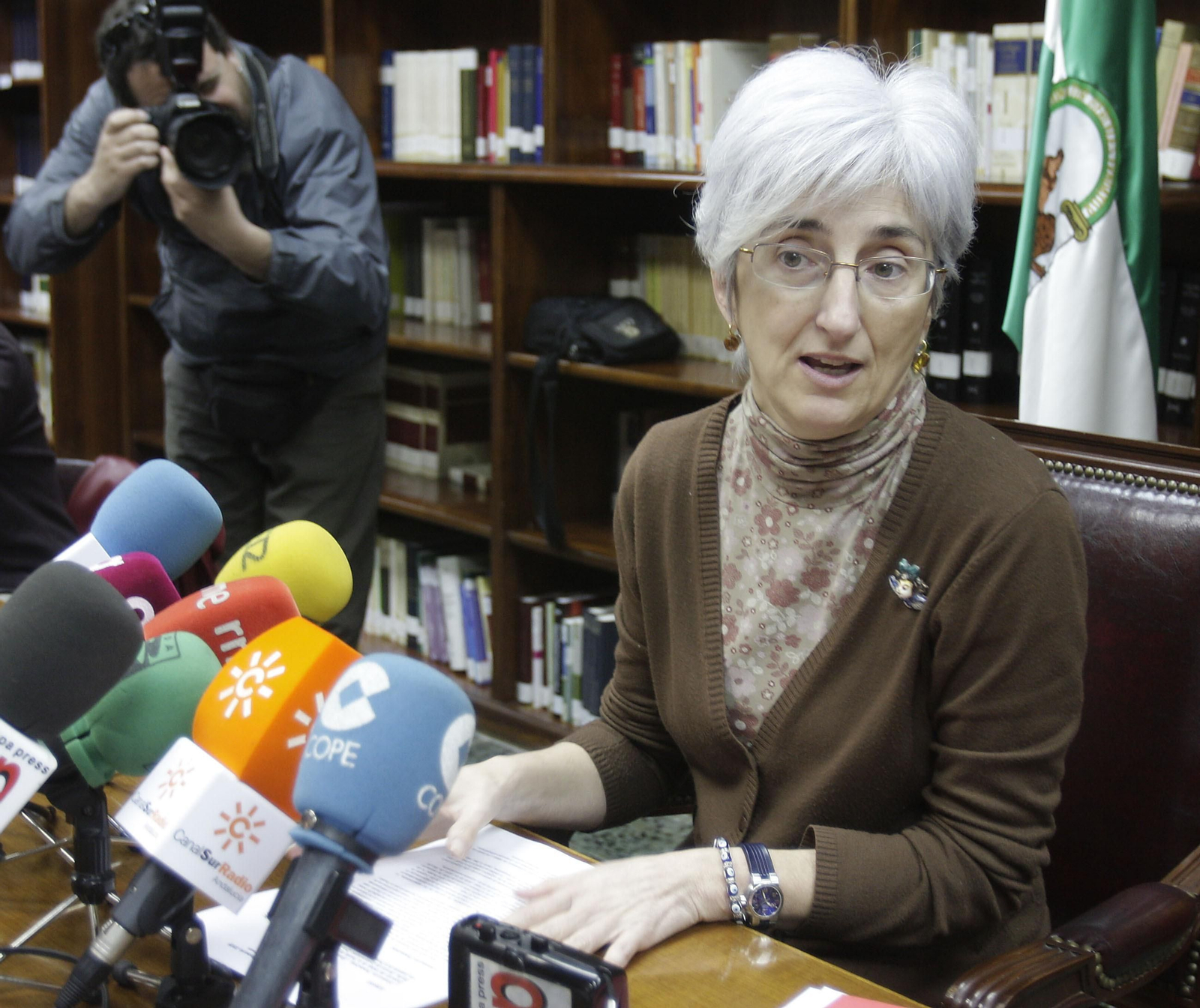 La fiscal jefe de Sevilla, María José Segarra.