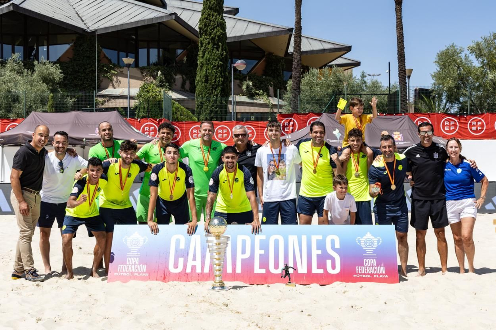 Roses Platja, campeón de la Copa Federaicón en Jaén.