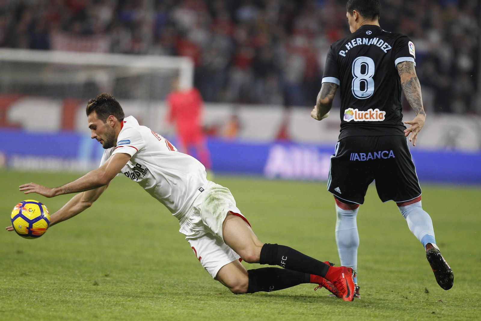 Las imágenes del Sevilla-Celta