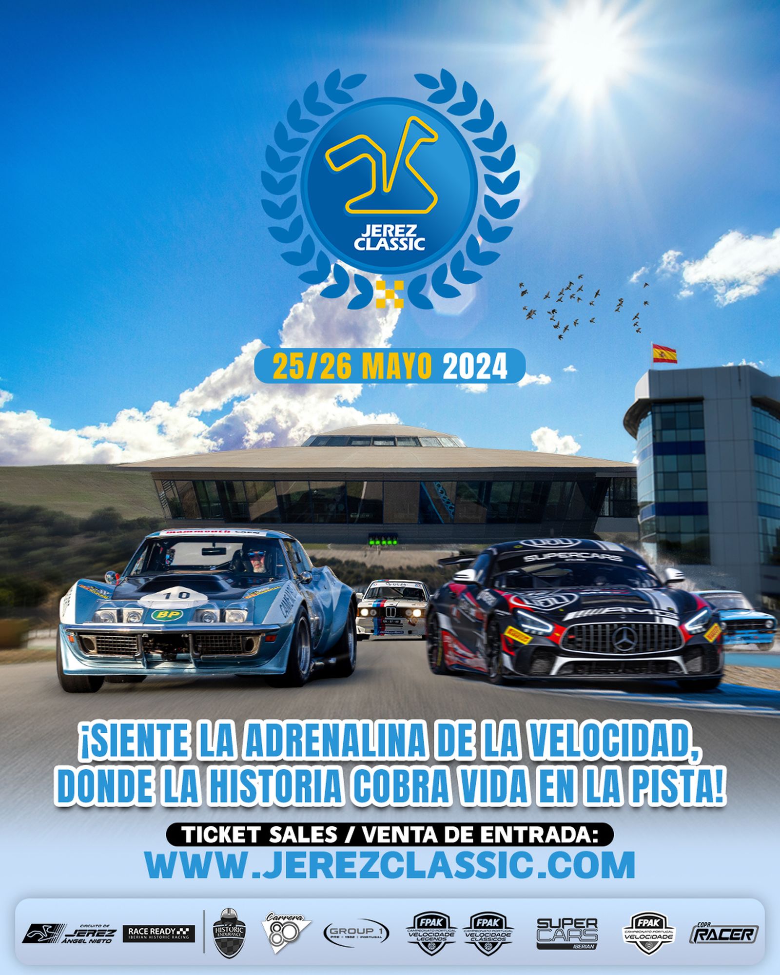 Cartel oficial del Jerez Classic 2024