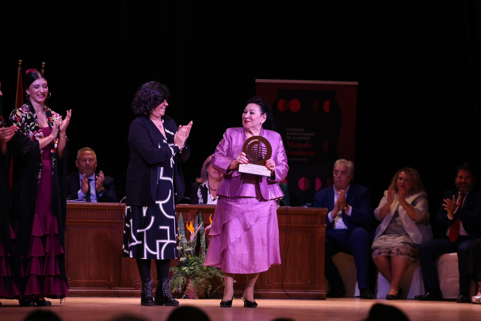 Las imágenes de la gala de entrega de los IX Premios Internacionales de Flamenco 2024 en Sanlúcar