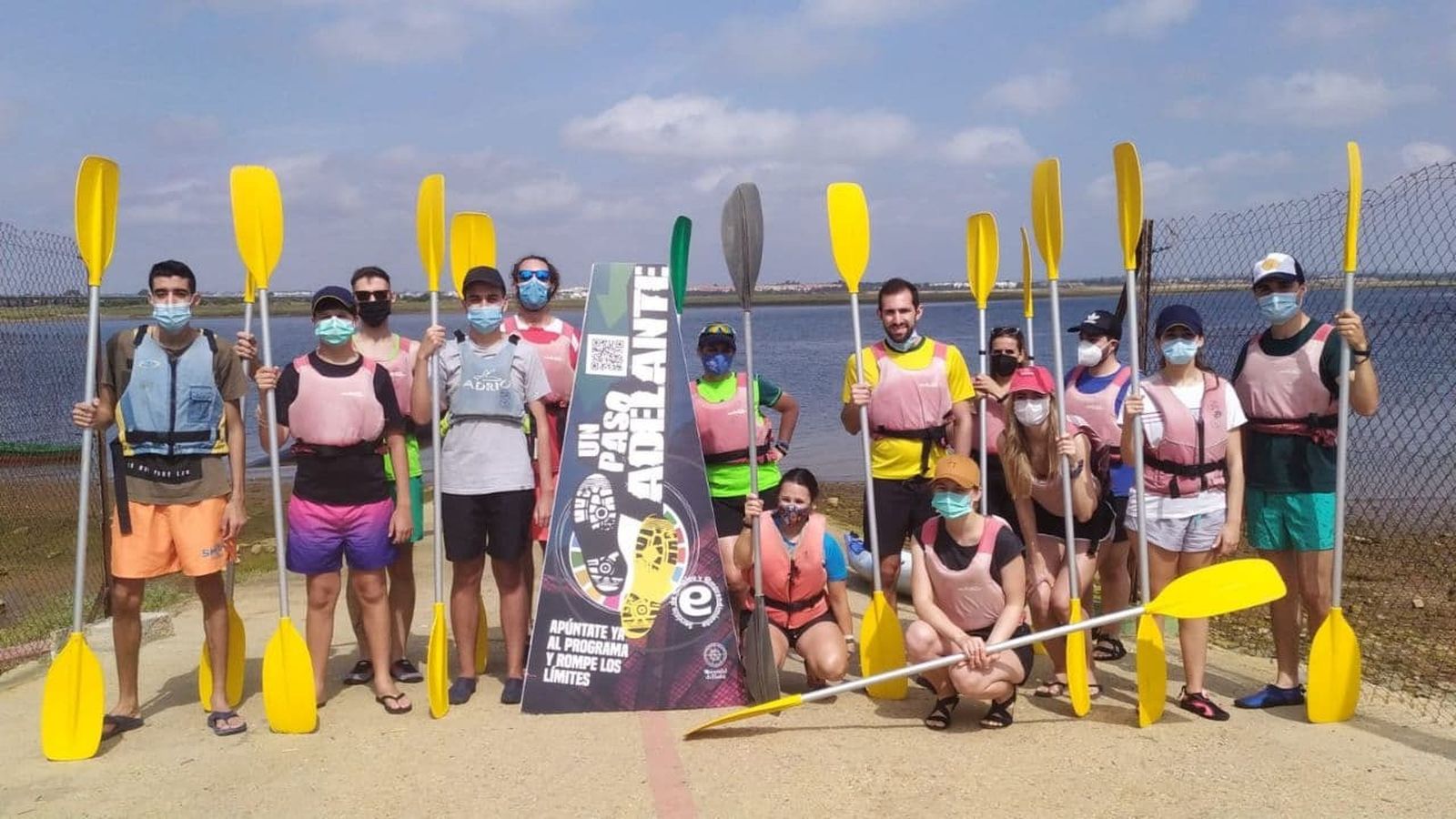 Experiencia en kayak con Un paso adelante.