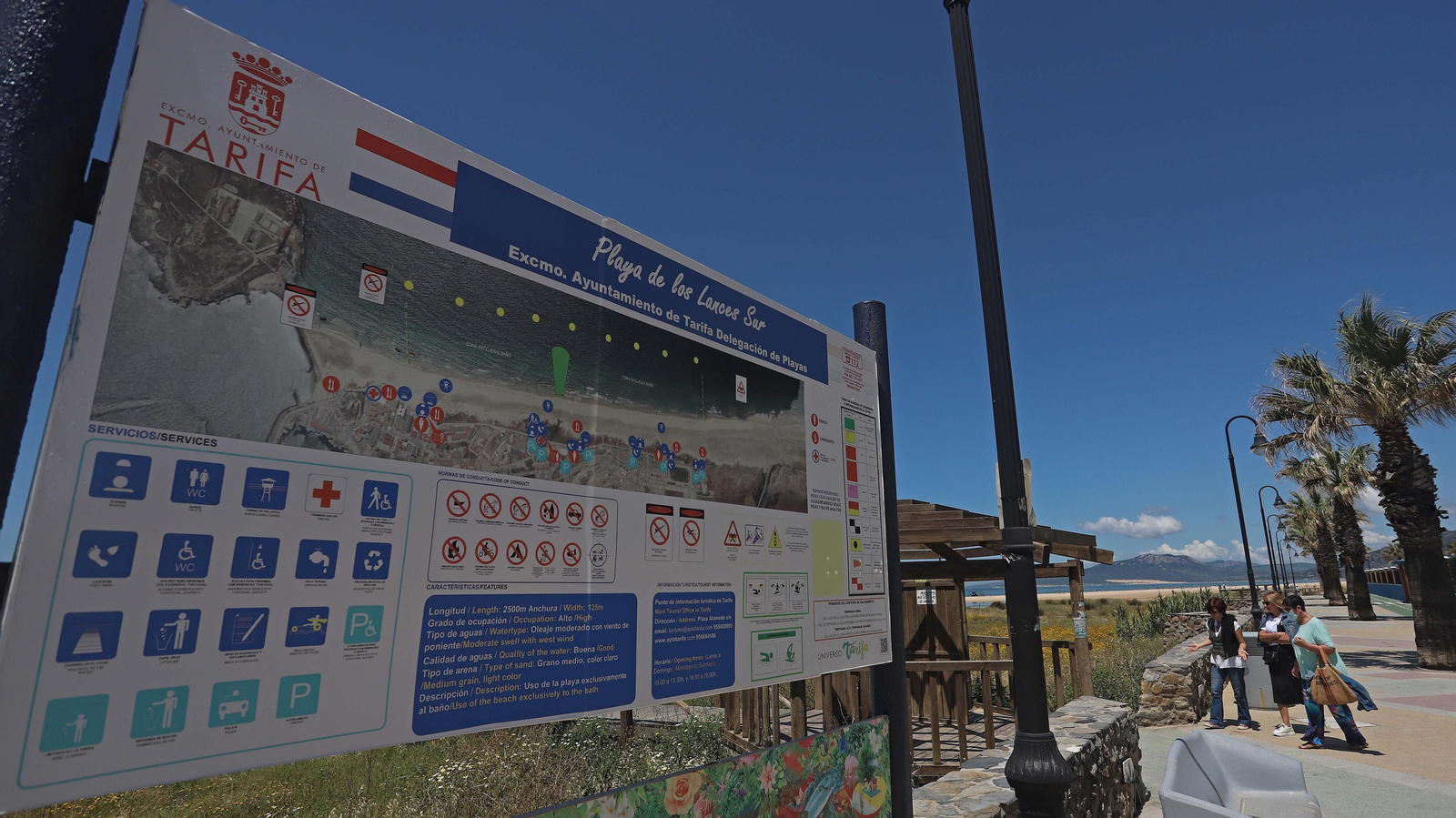 Fase 1 en las playas de Tarifa