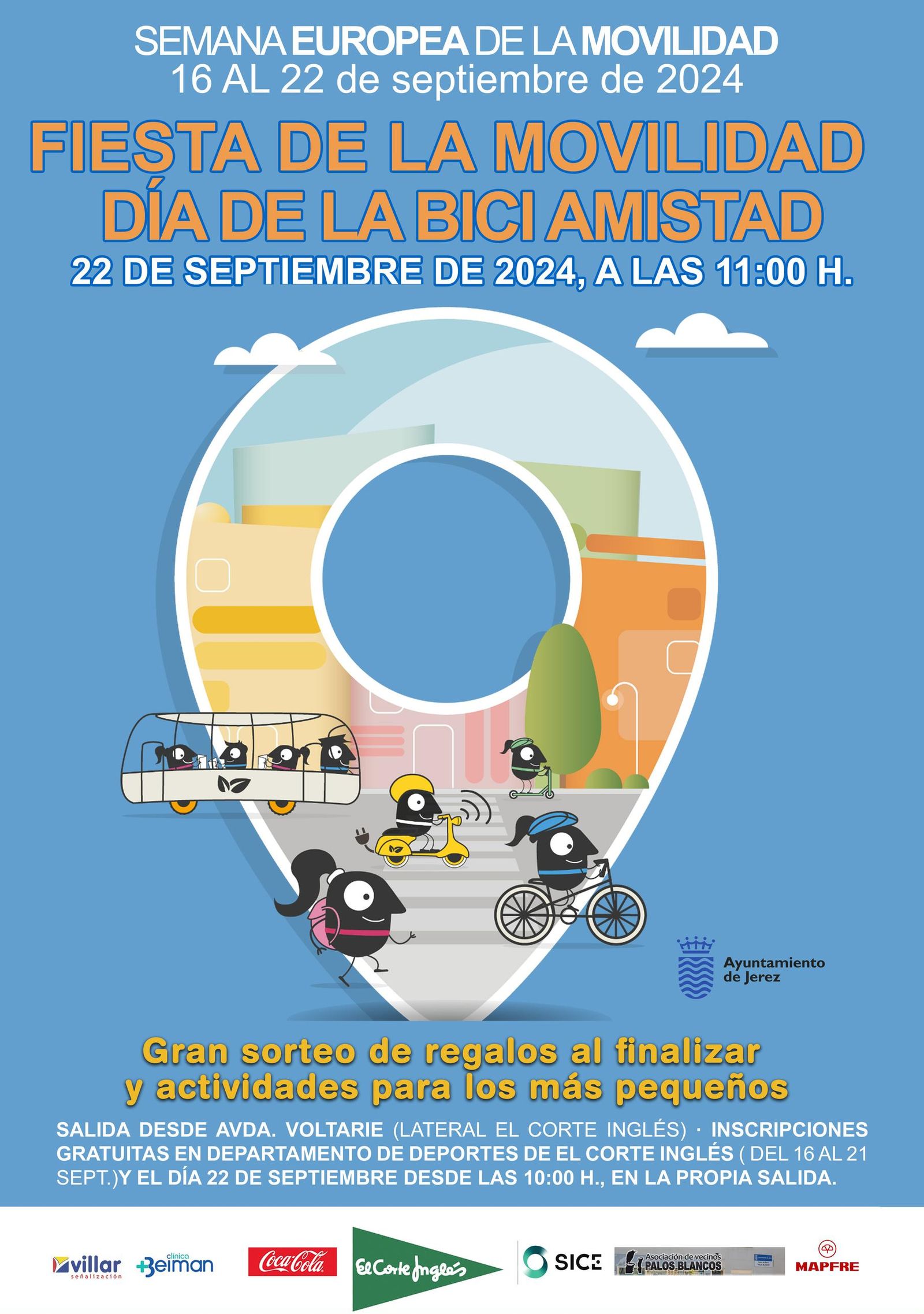 Cartel de la Semana de la Movilidad.