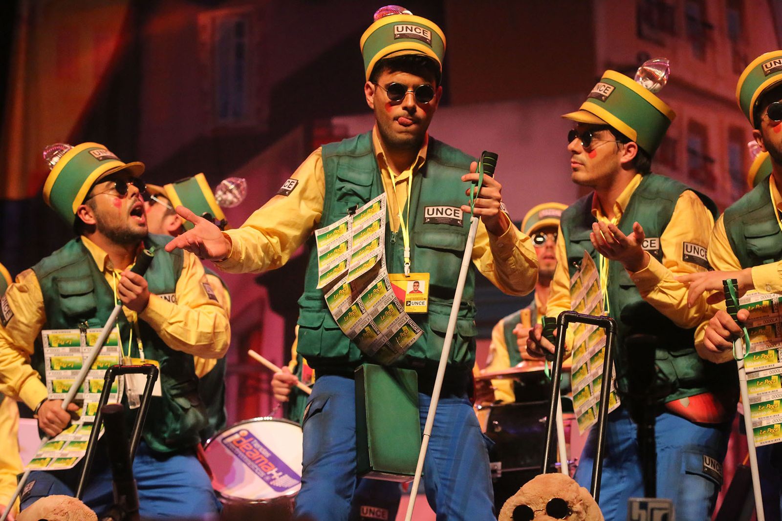 Las imágenes de la segunda sesión de semifinales del Carnaval Colombino 2019