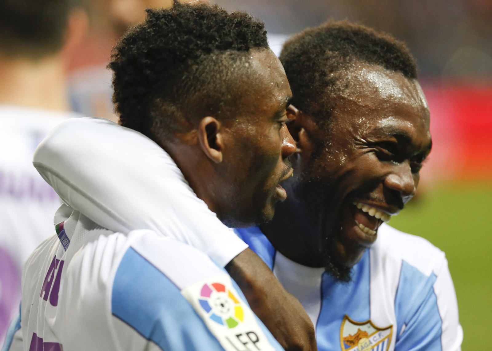 La etapa de Christian Atsu en el Málaga CF, en imágenes