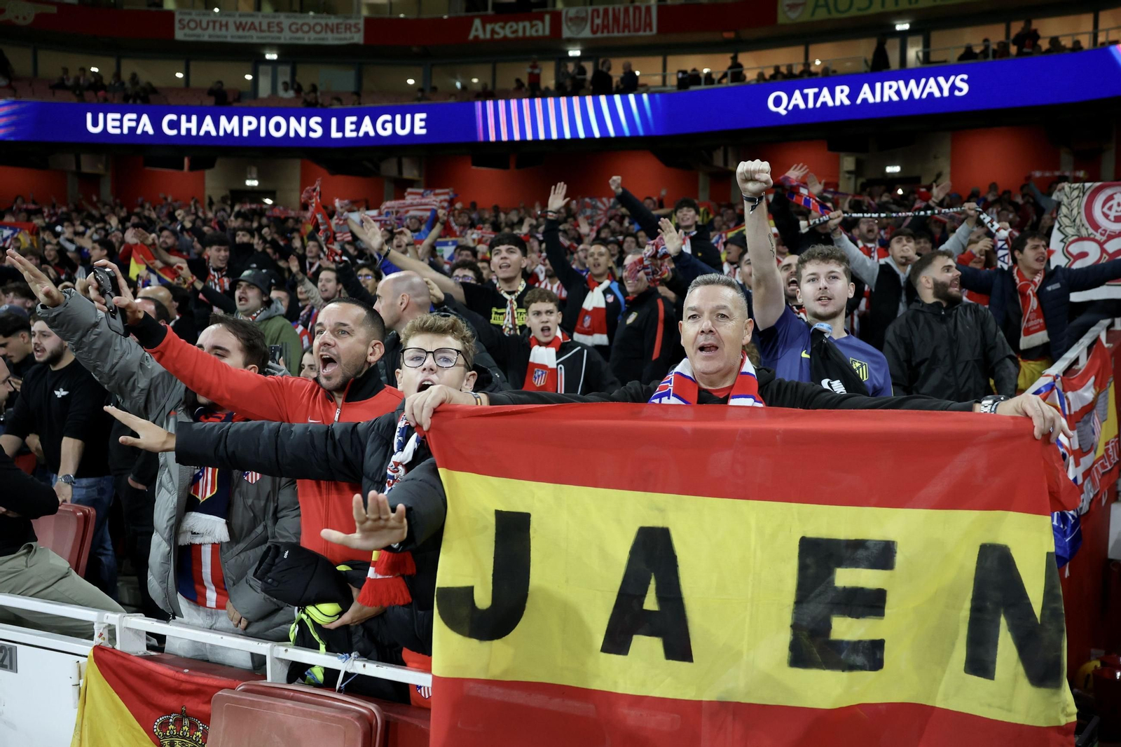 Las fotos del Arsenal-Atlético de Madrid