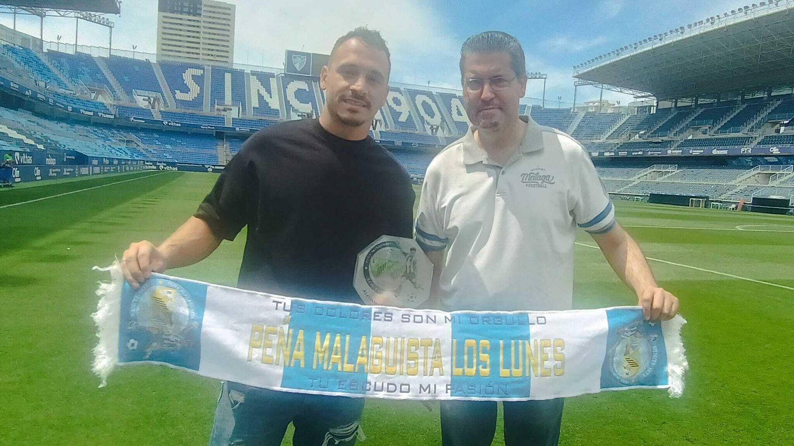 Premio para Alfonso Herrero como MVP de la temporada en el Málaga