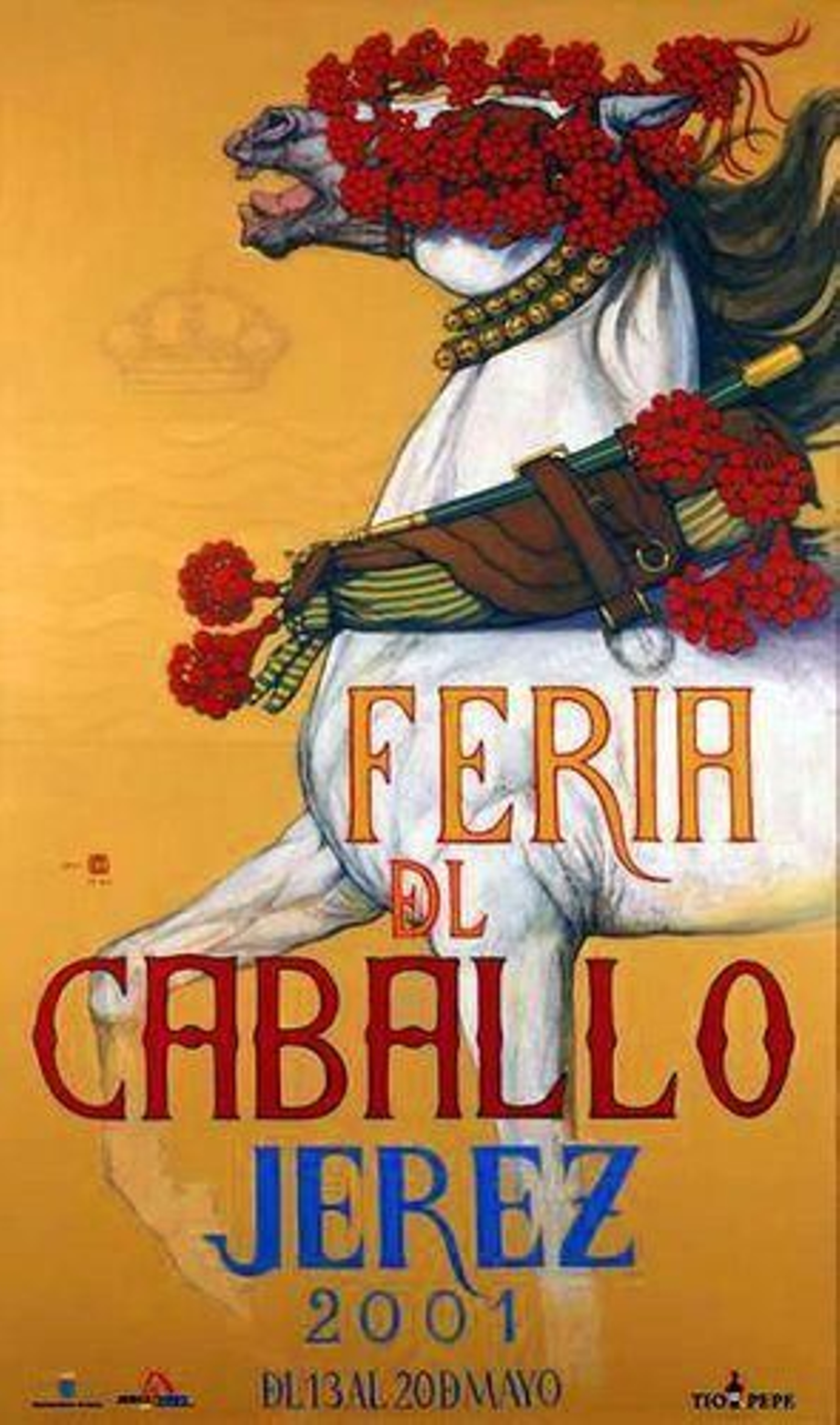 Obra de Carlos Ayala para la Feria de 2001.