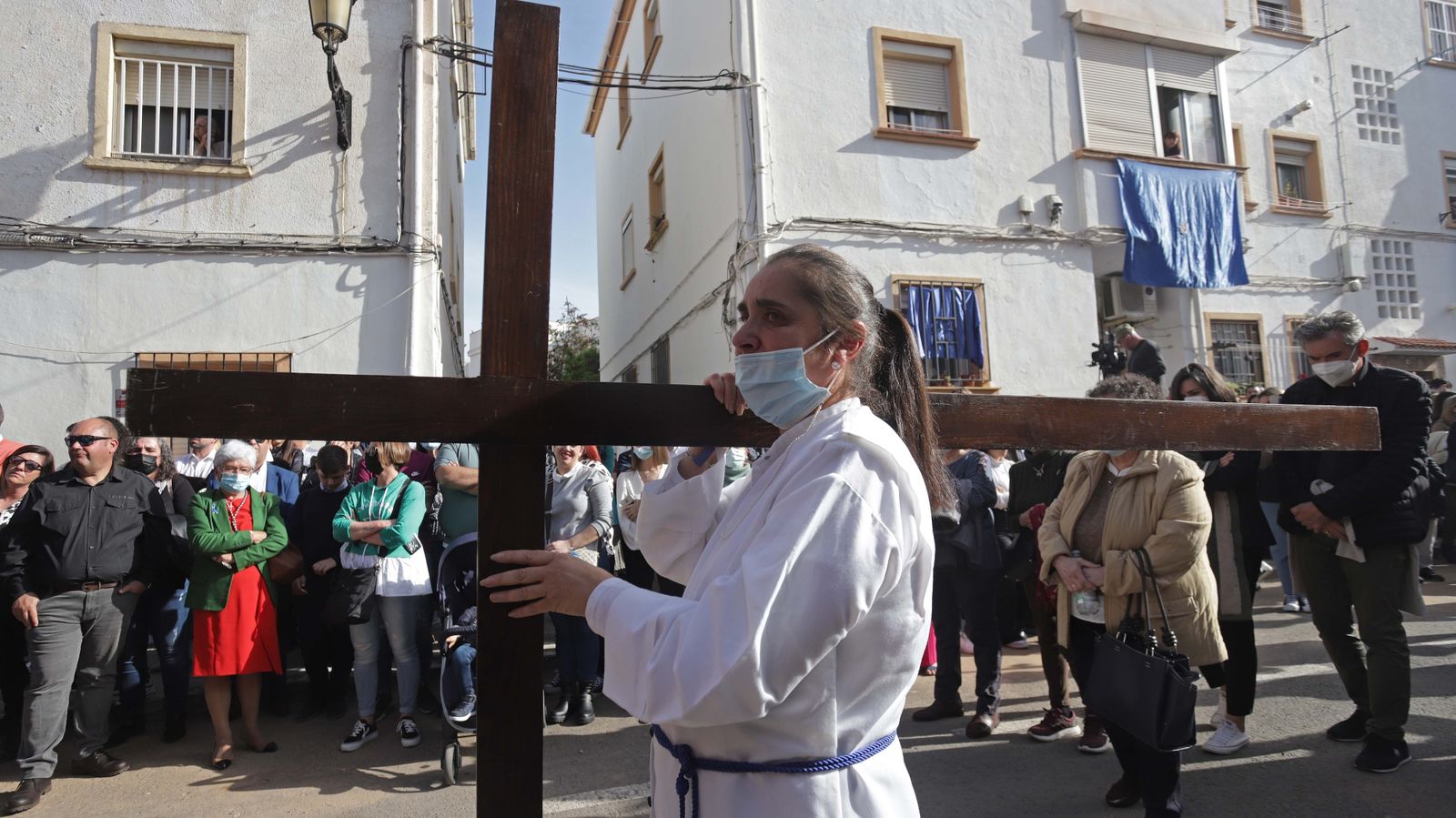 Fotos del Domingo de Ramos en Algeciras: Oración en el Huerto