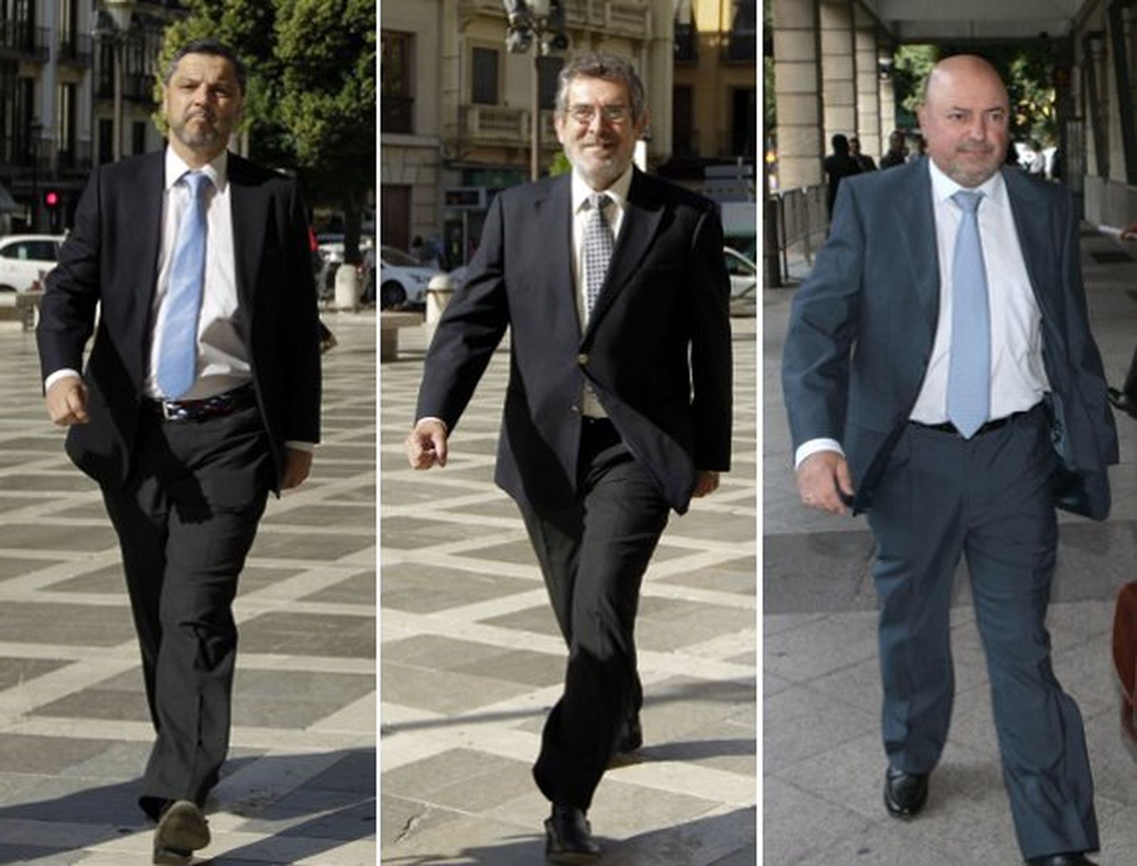 De izquierda a derecha Fernando Mellet, Antonio Rivas y Daniel Ponce.