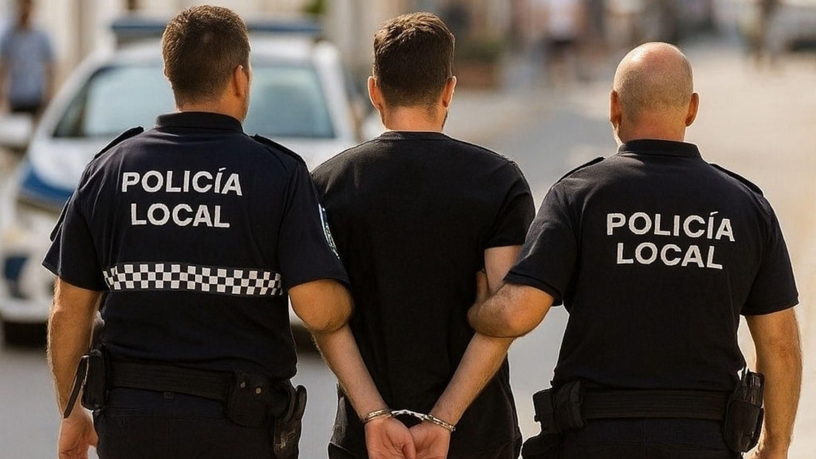 El arrestado fue puesto a disposición judicial como presunto autor de un delito de atentado contra agentes de la autoridad.