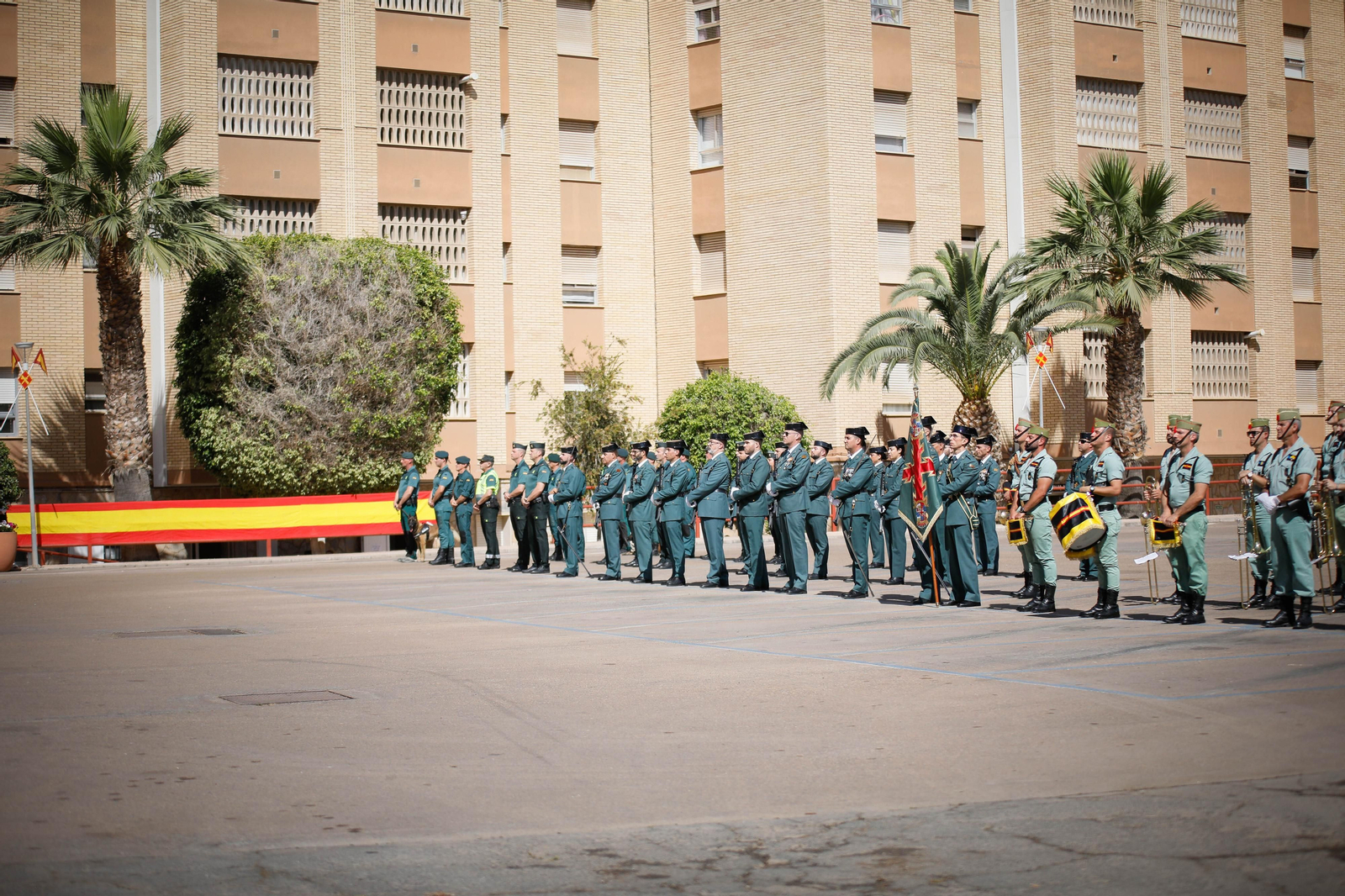 Fotogalería del 180 aniversario de la Guardia Civil.