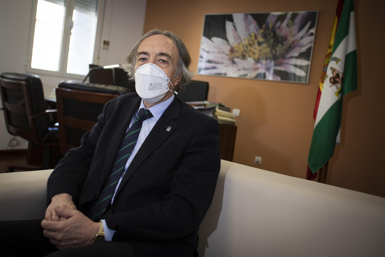 El delegado de Salud, Indalecio Sánchez-Montesinos