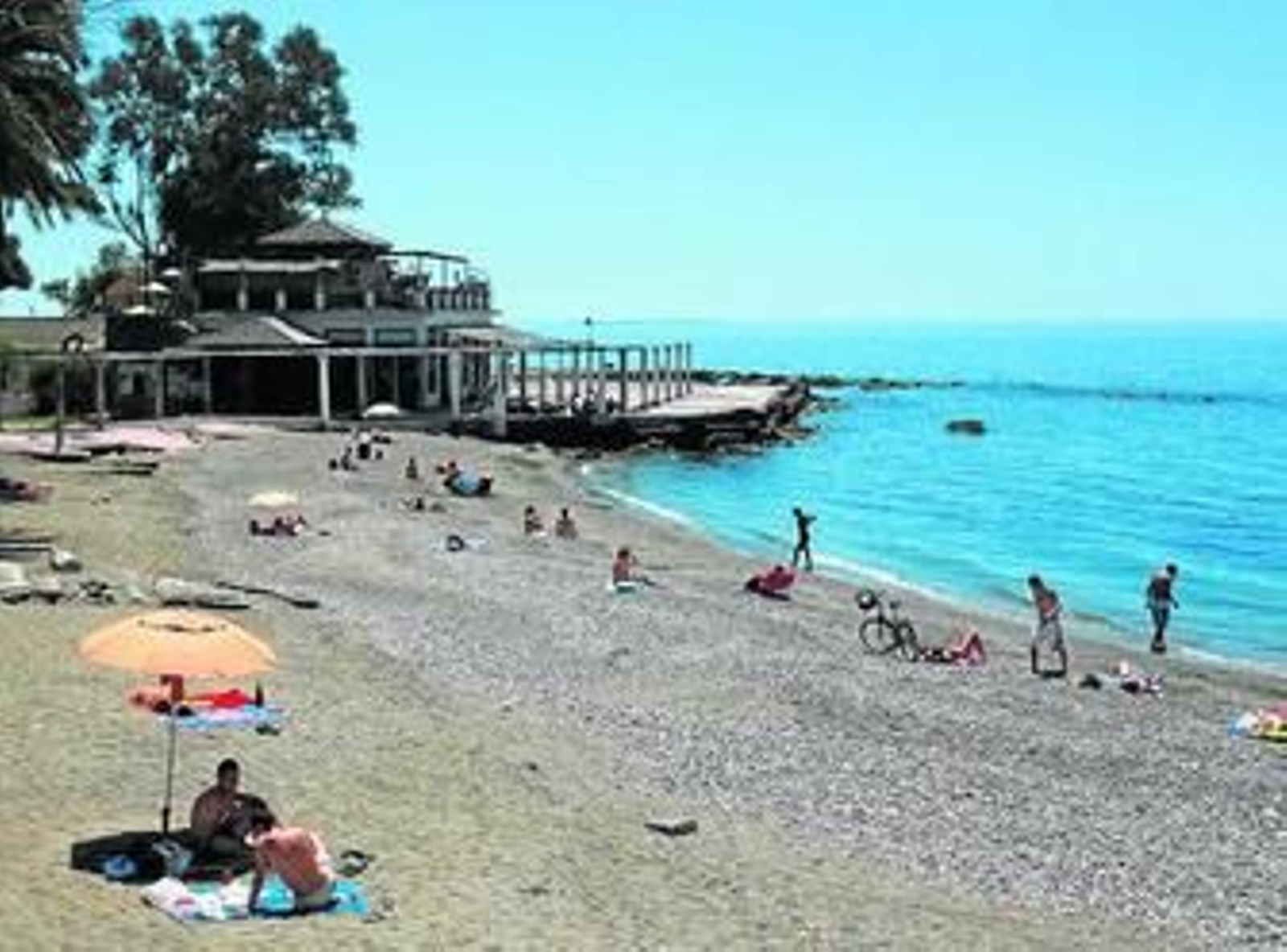 Vista de los Baños del Carmen.