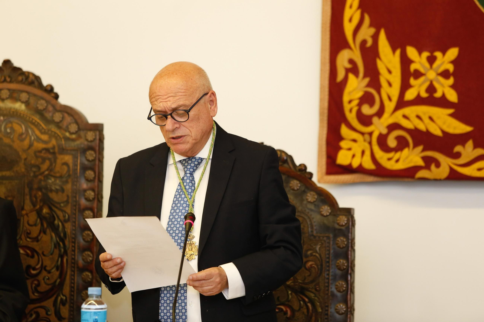 Fotos: Sylvain Marc toma posesión como académico de número en la Real Academia Provincial de Bellas Artes de Cádiz