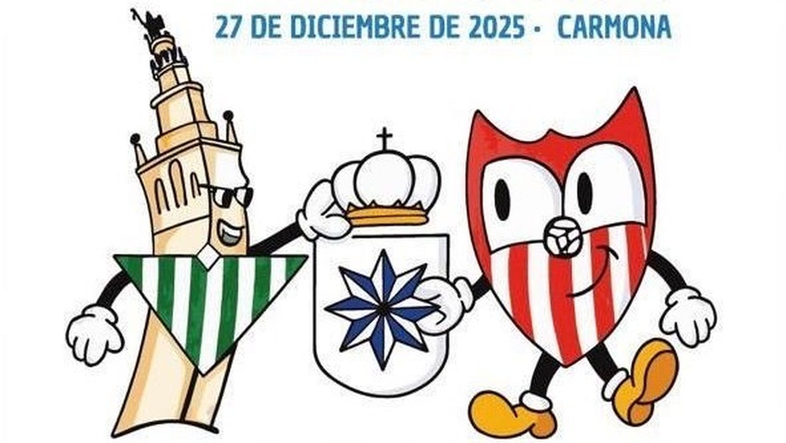 Un detalle del cartel anunciador del evento en Carmona.