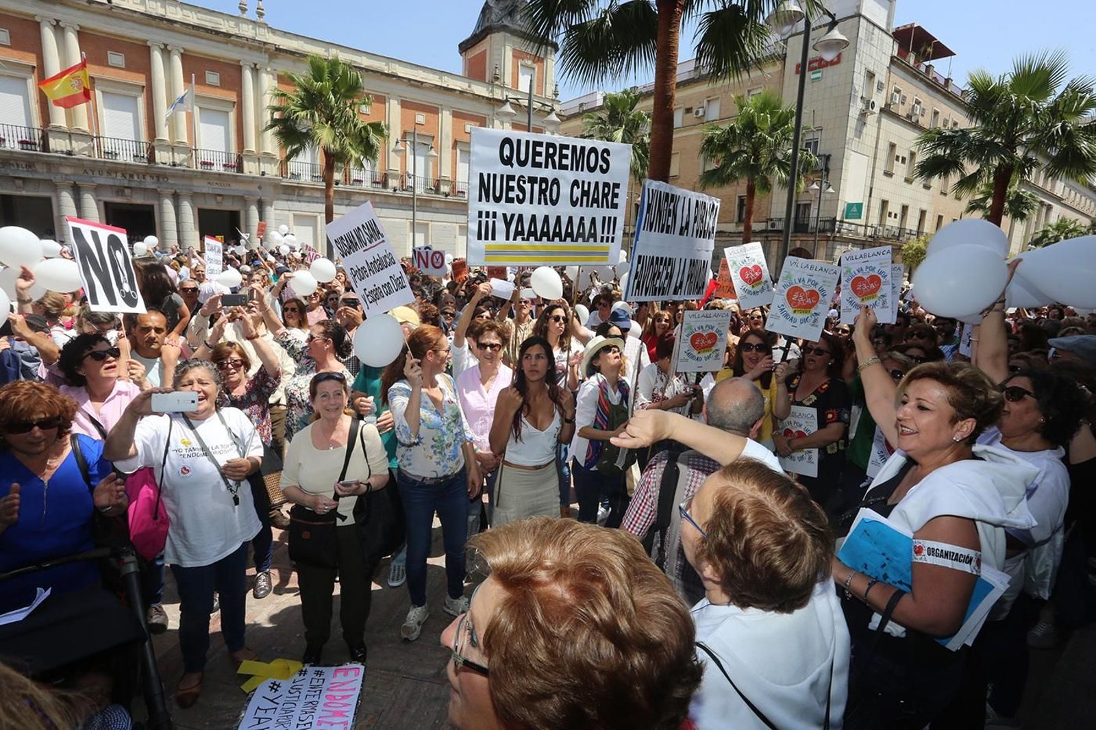 Las Imágenes de la Manifestación por una Sanidad Digna