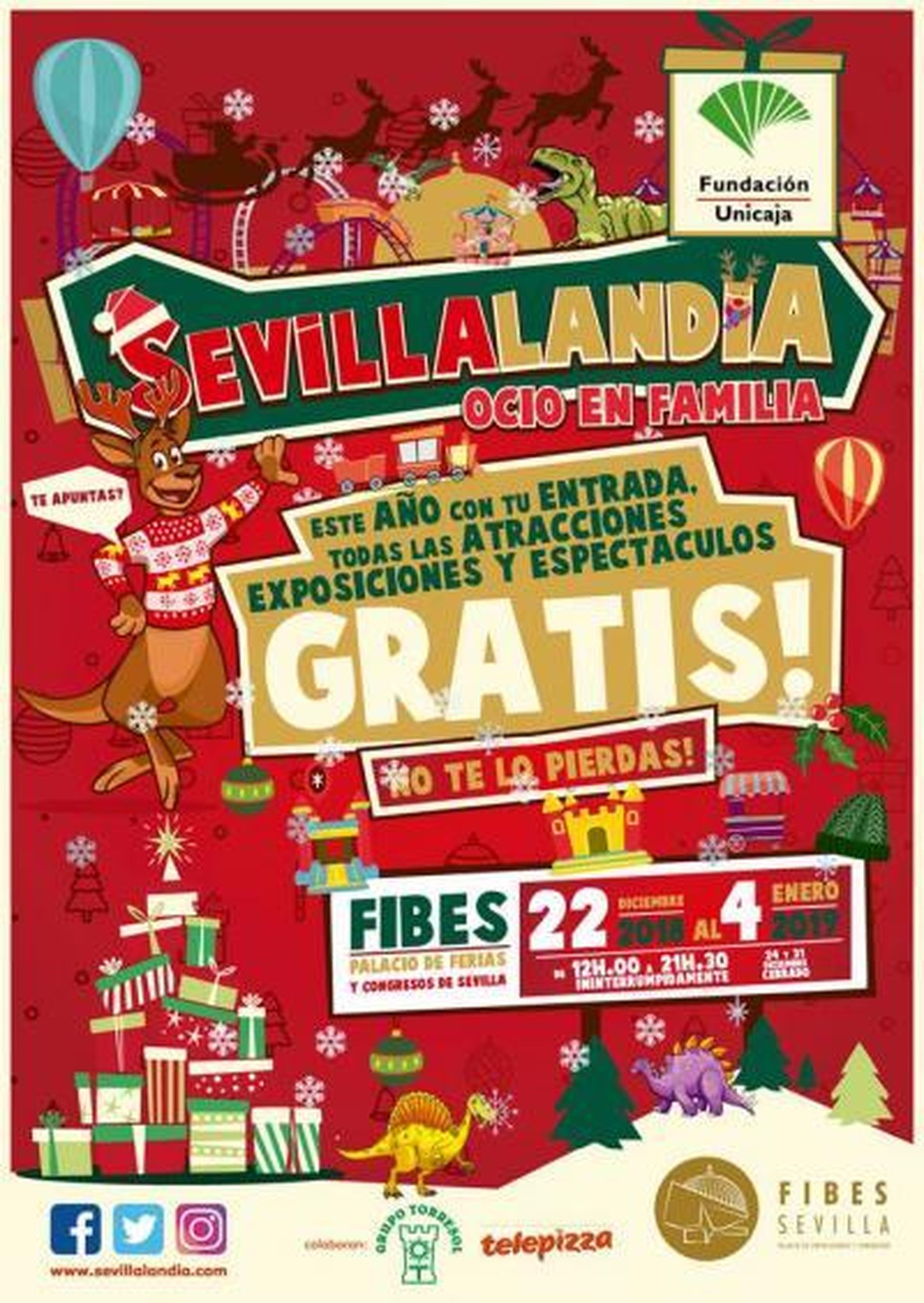 Cartel de esta edición de Sevillalandia en Fibes.