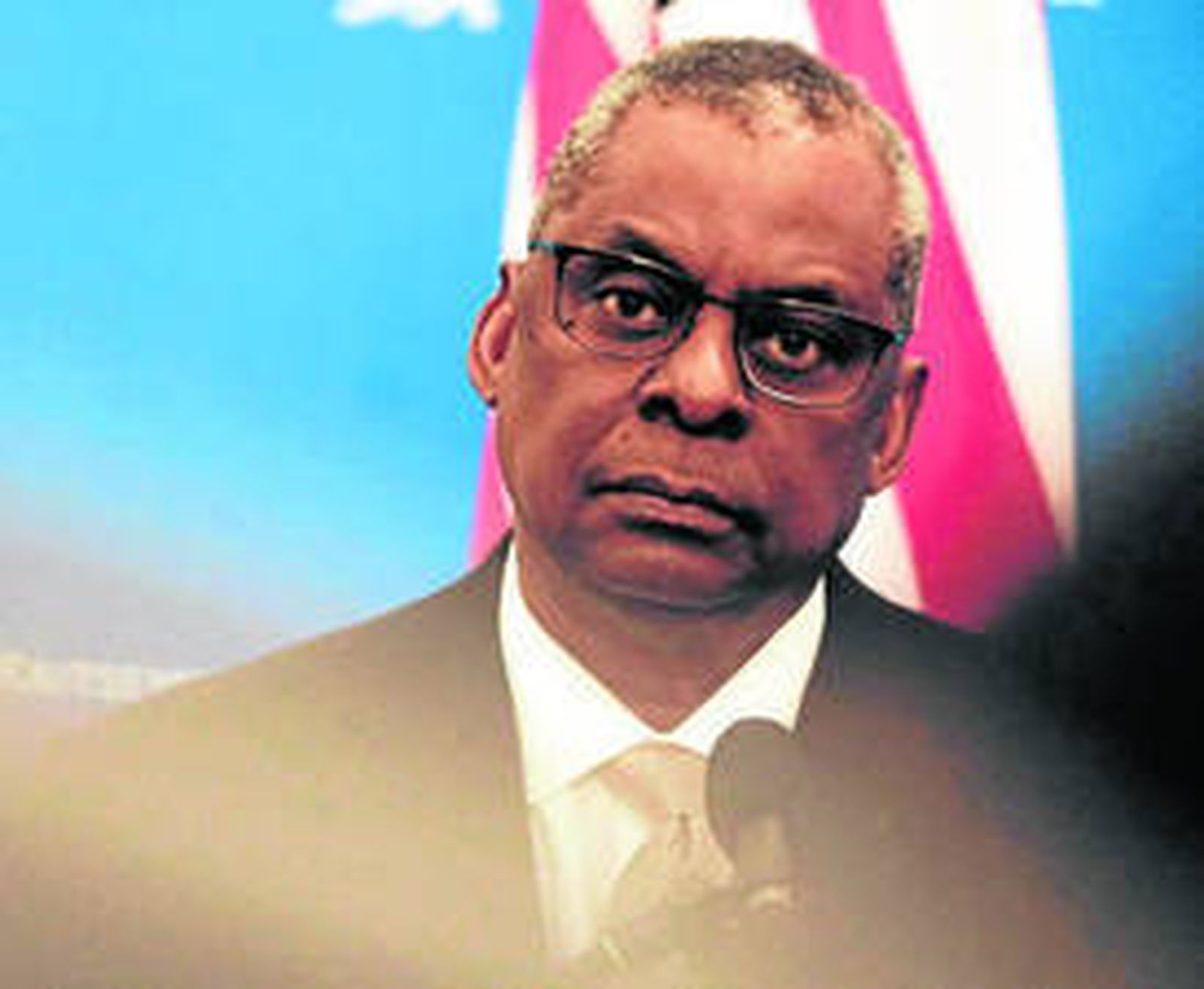 El secretario de Defensa de EEUU, Lloyd Austin, en Tallin.