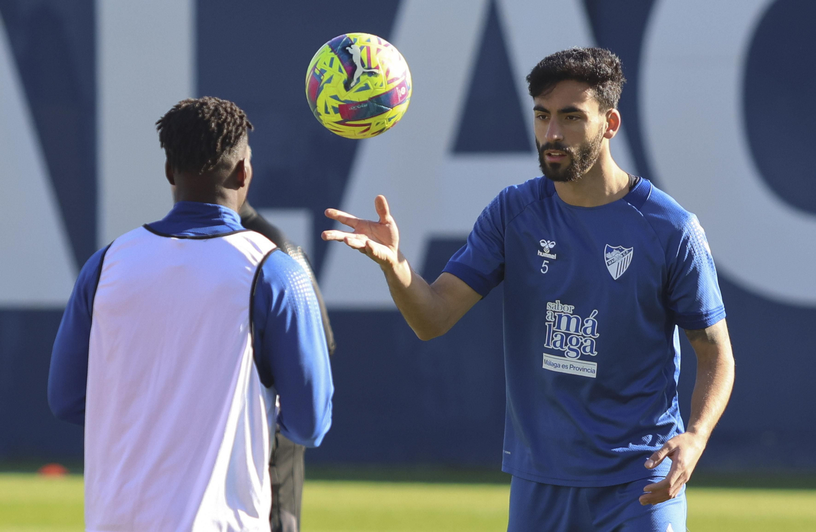 Juande, trabajando esta semana.