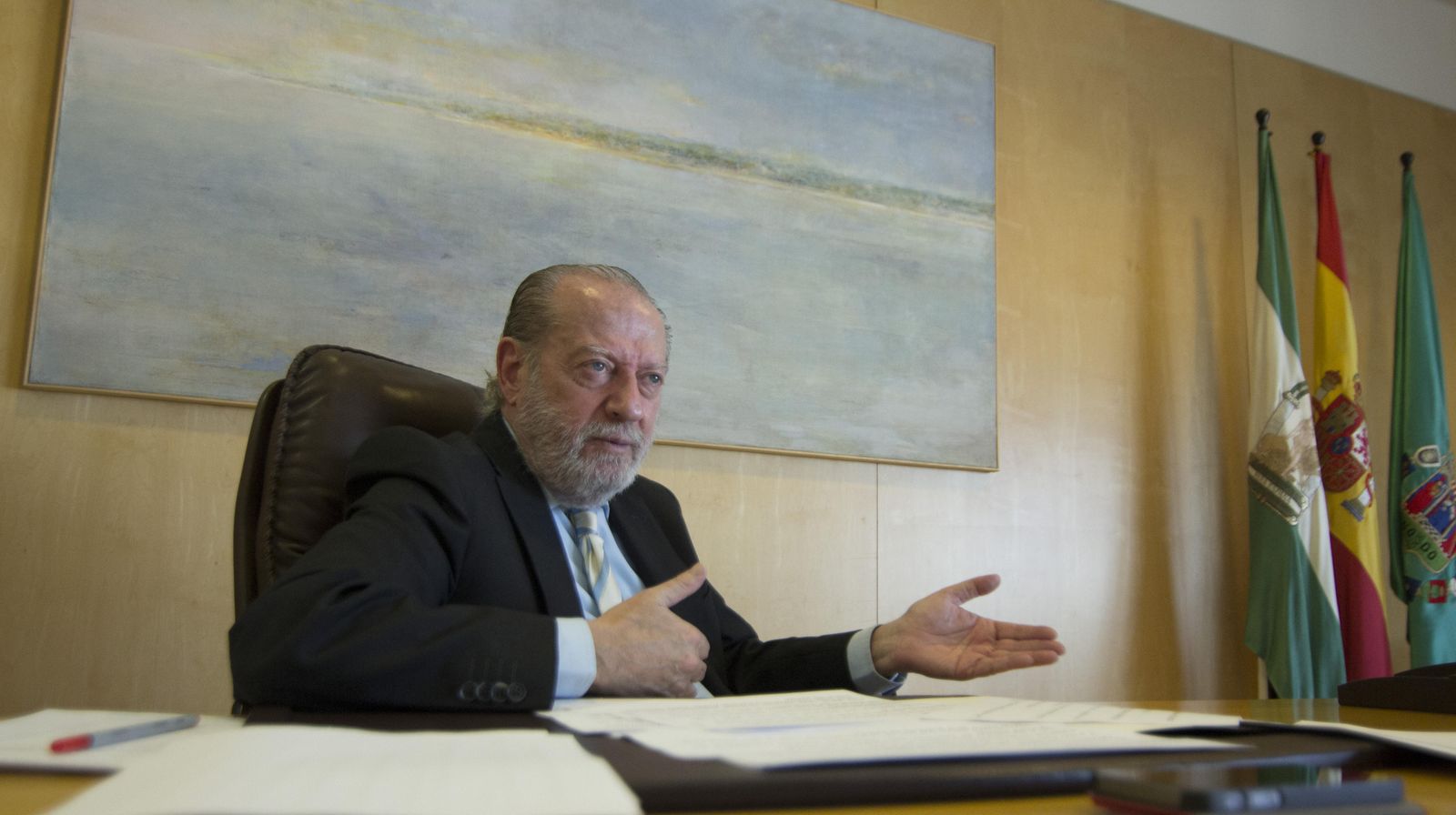 El presidente de la Diputación, Fernando Rodríguez Villalobos.