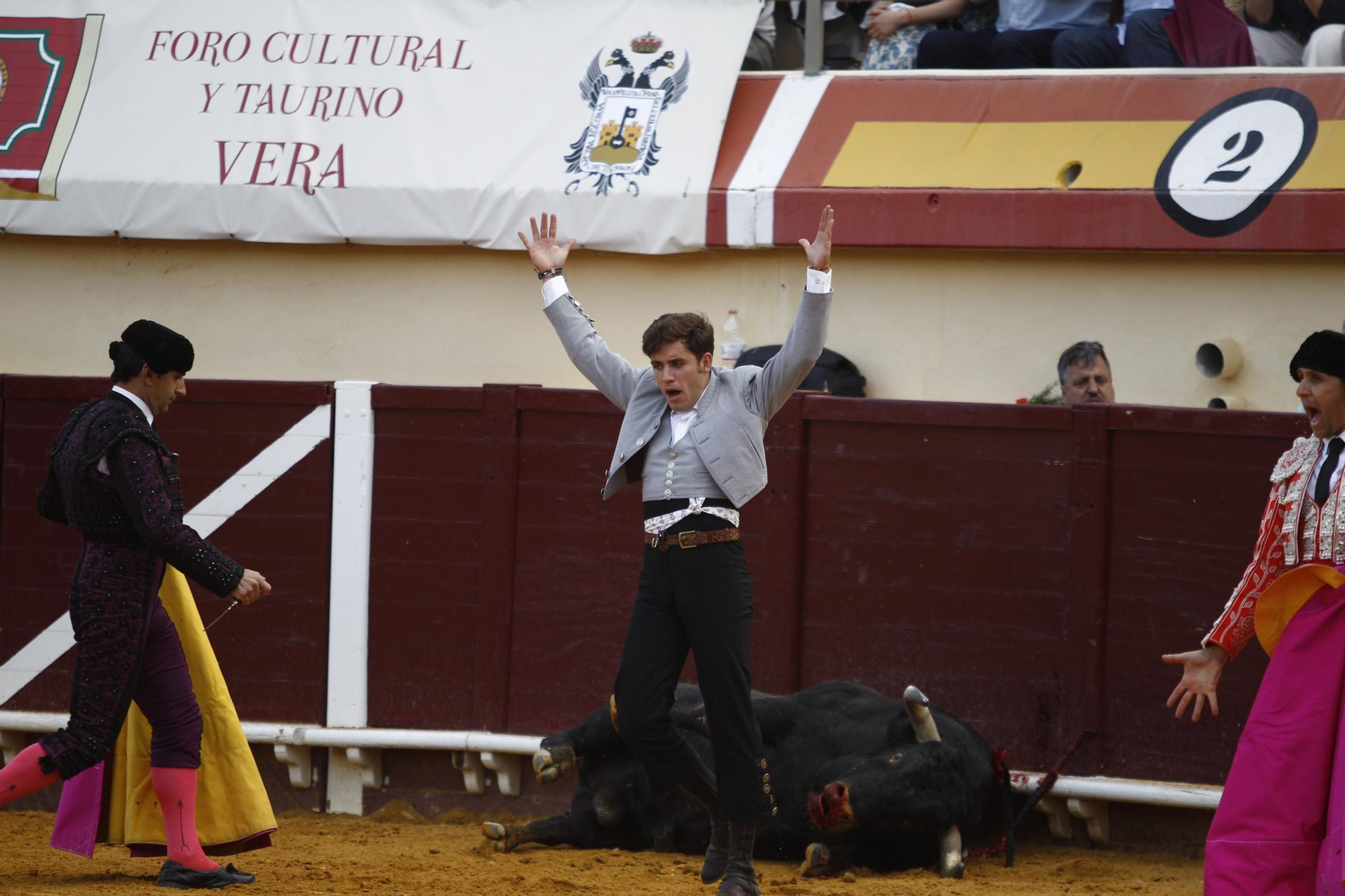 Corrida de toros en Vera, en imágenes