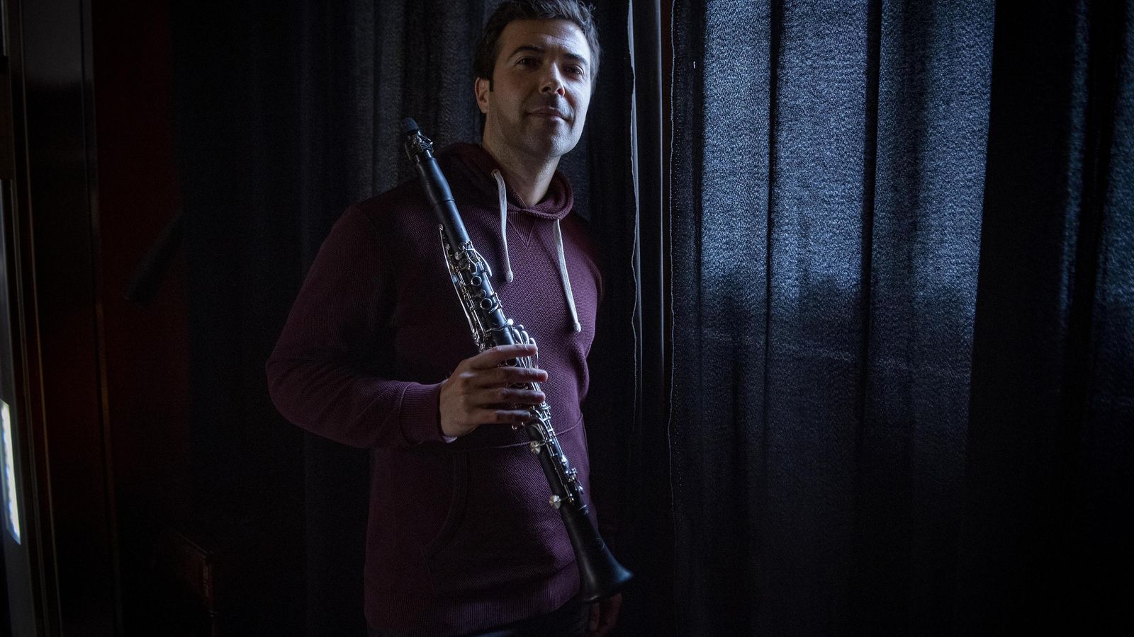 Pablo Barragán el pasado 22 de abril, minutos antes de esta entrevista.