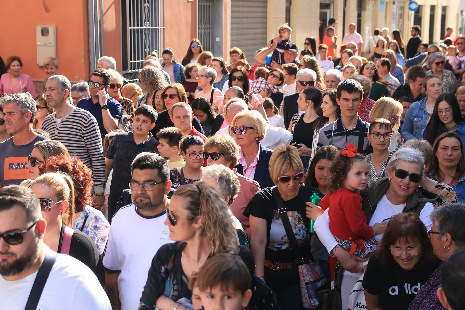 La procesión infantil de La Estrella de Viator
