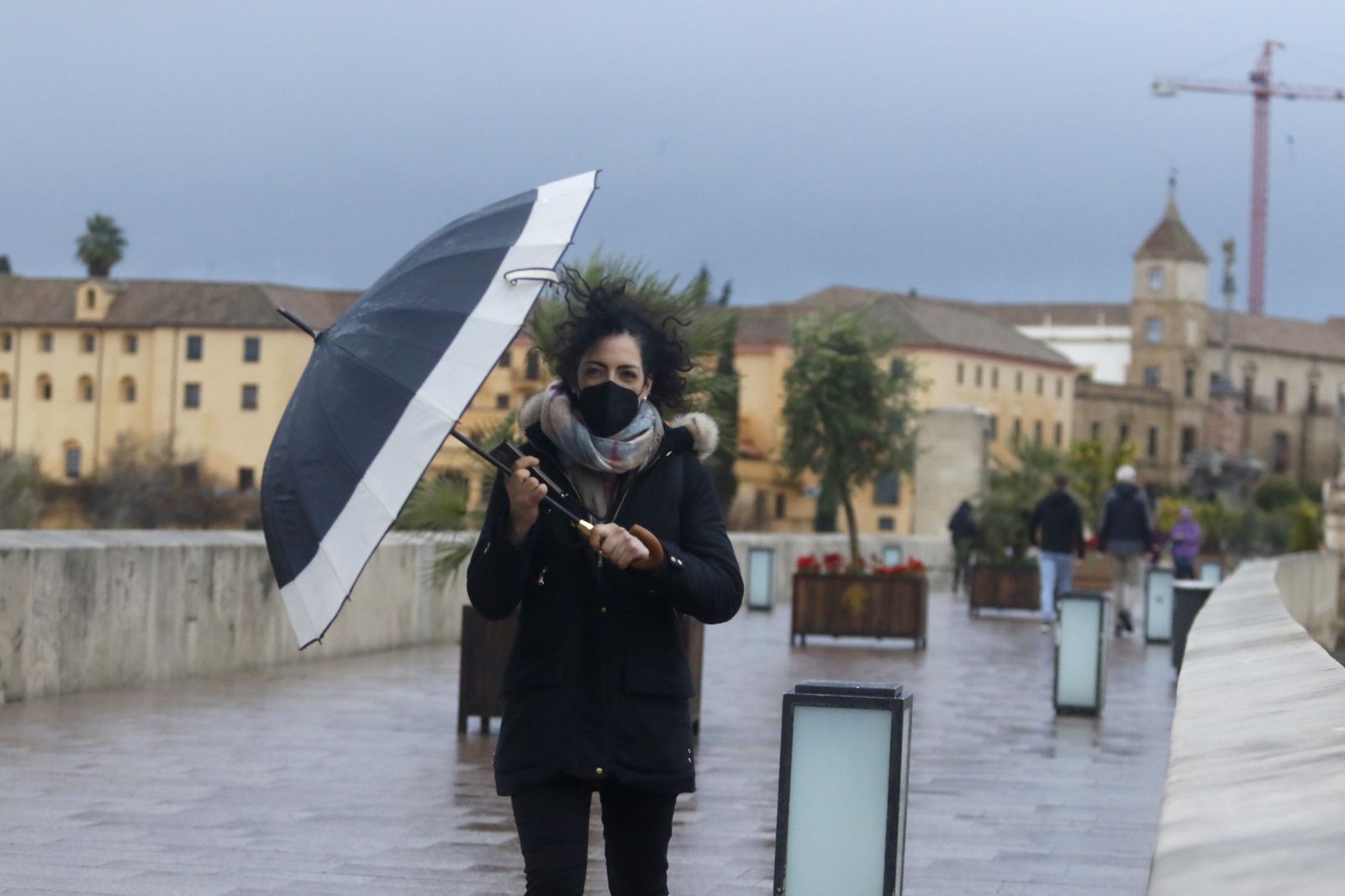 Un día de Navidad en Córdoba pasado por agua, en fotografías
