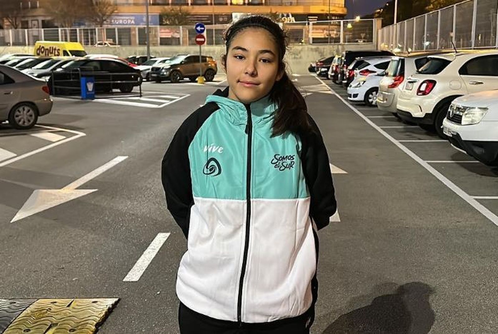 La baloncestista linense Lola Mota