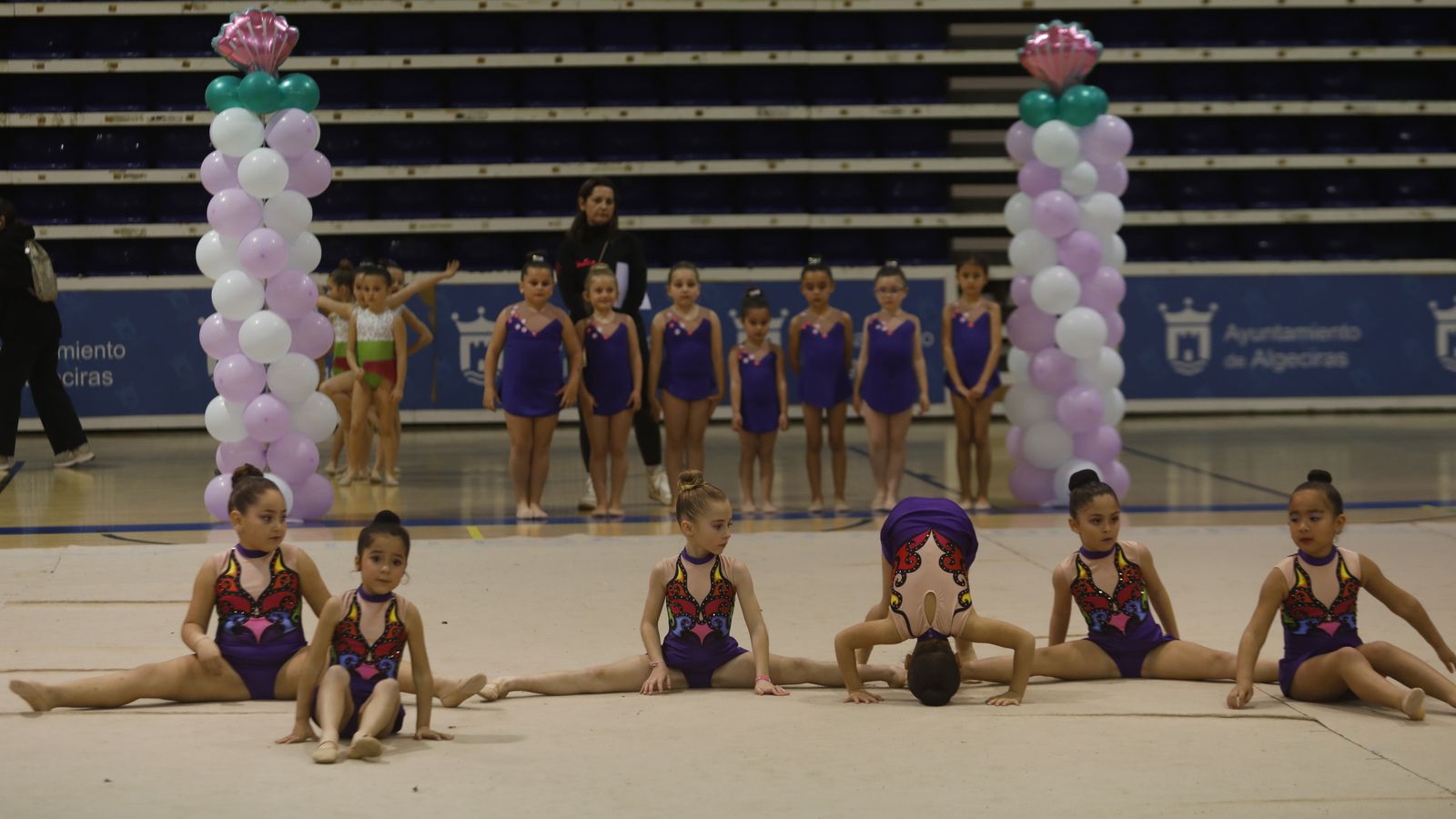 Las fotos del torneo comarcal del Club de Gimnasia Rítmica de Jimena, en Algeciras