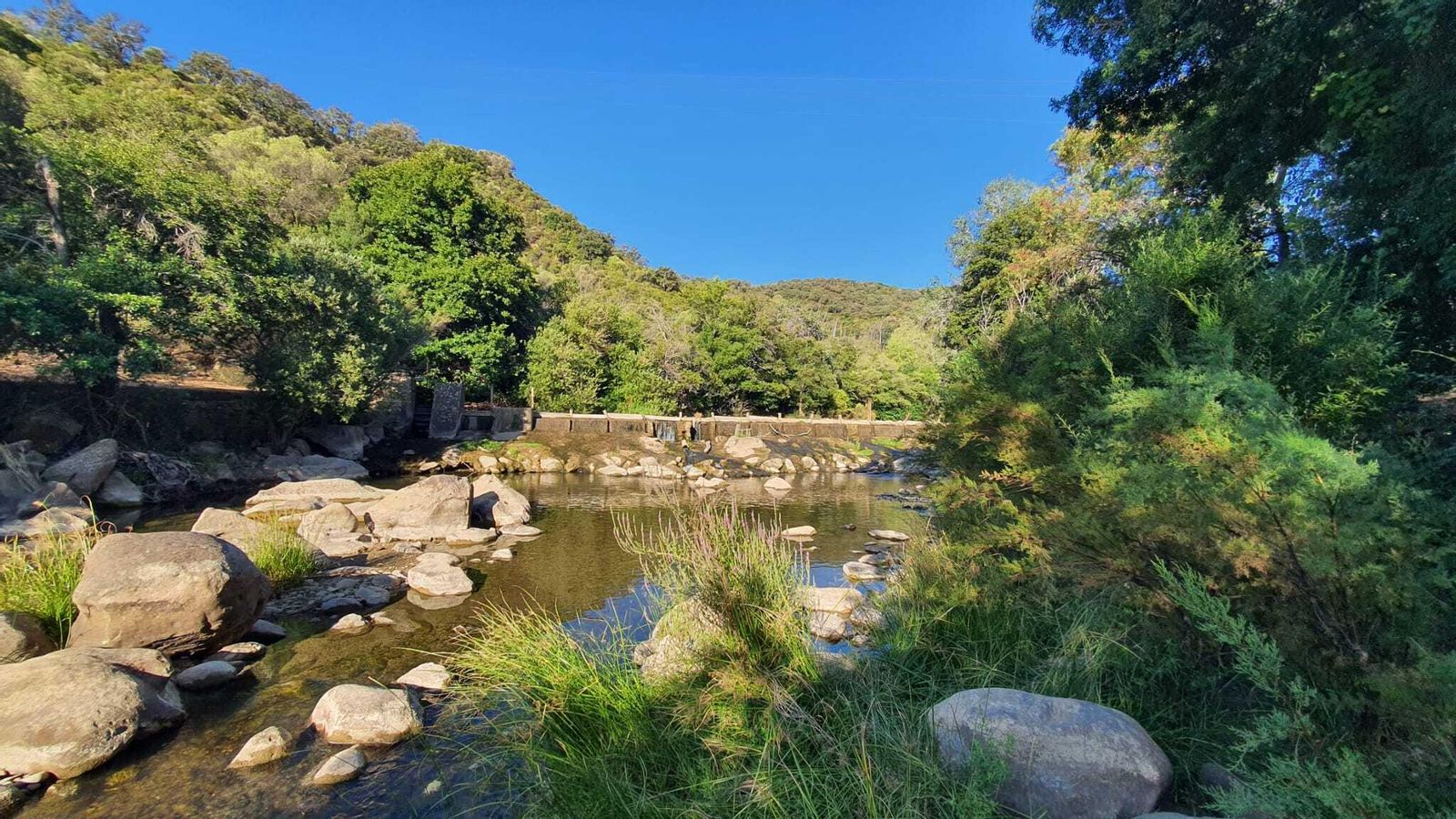 El río Guadiaro, a su paso por San Pablo de Buceite.