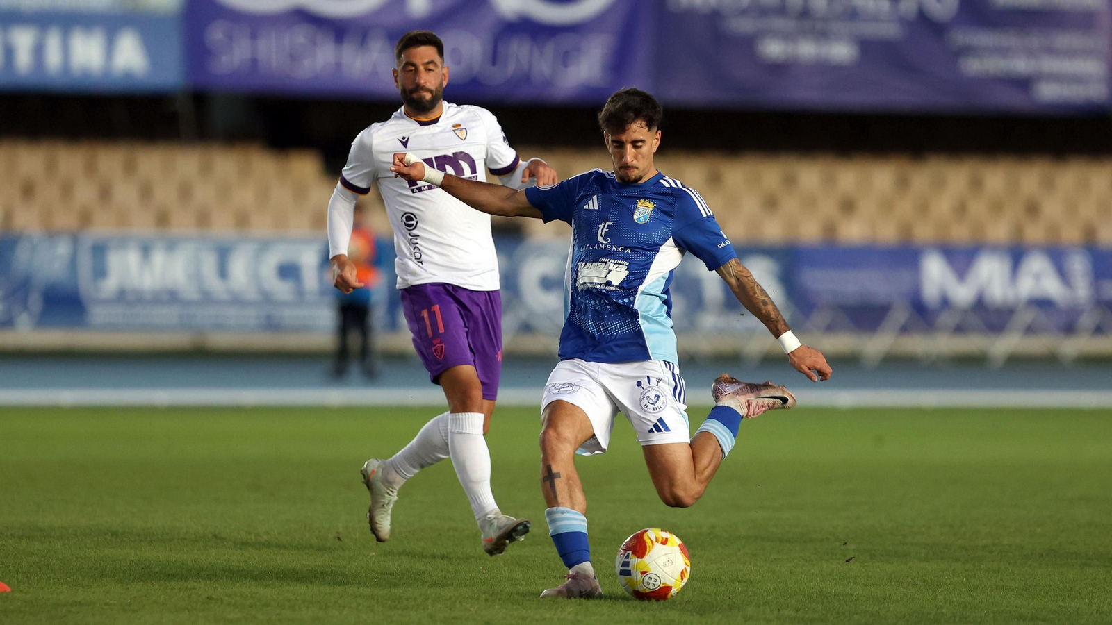 Imágenes del Xerez CD contra el Real Jaén CF en Chapín