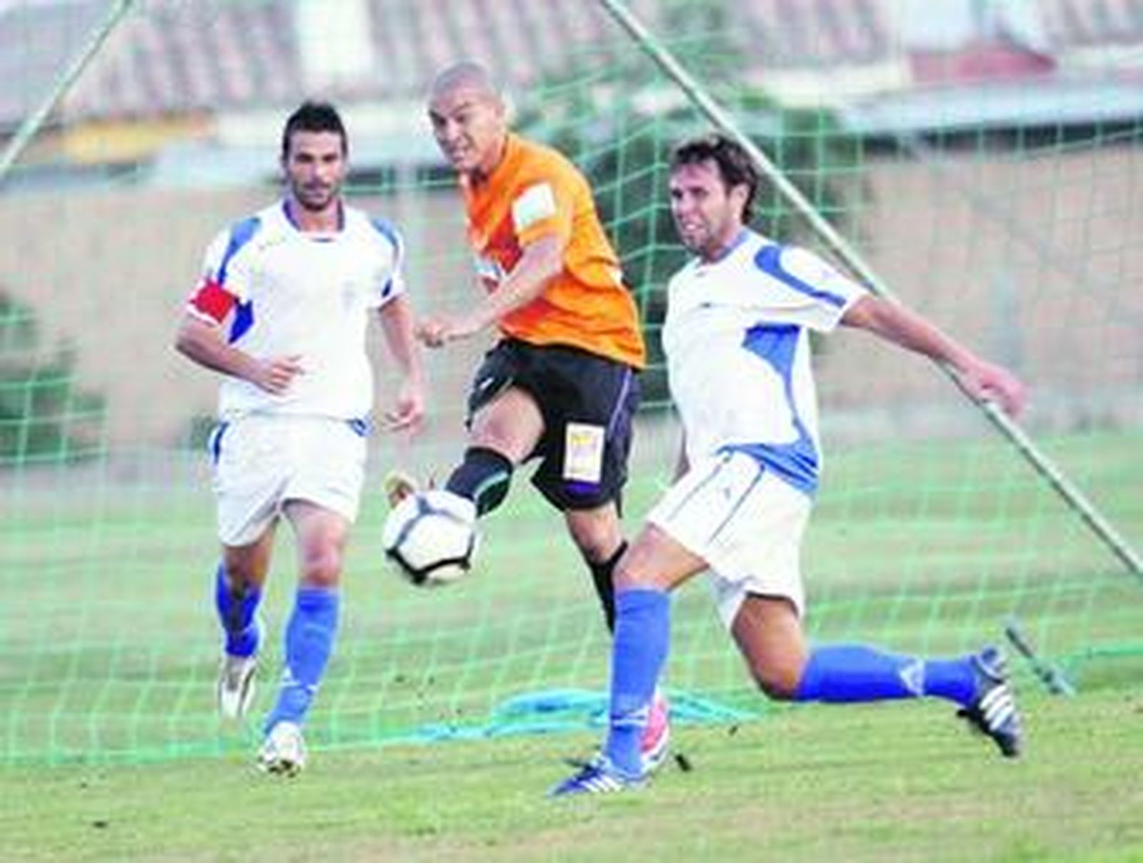 Imagen del duelo que Málaga y Marbella jugaron el pasado sábado.