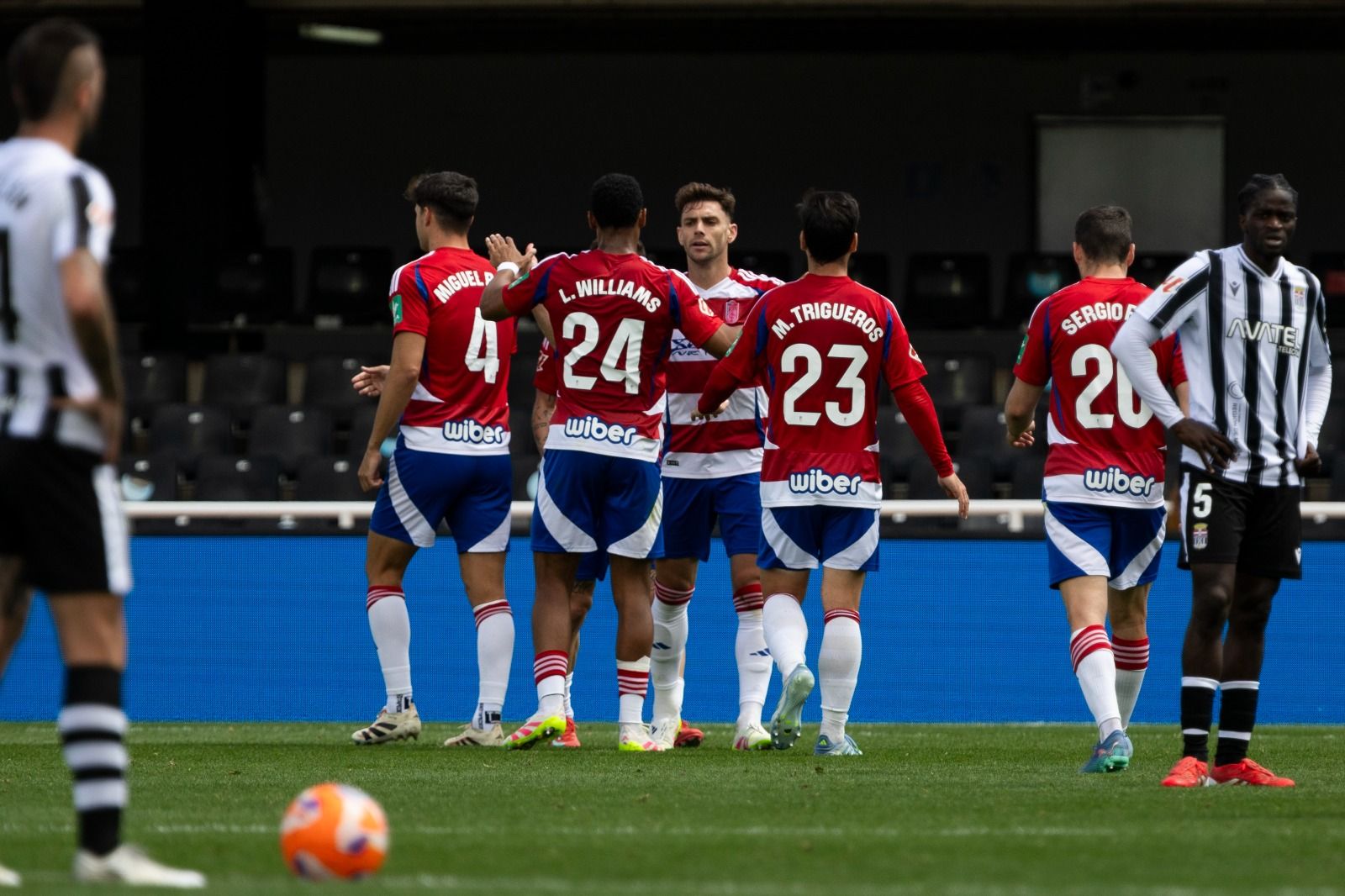 Las mejores imágenes del Granada-Cartagena