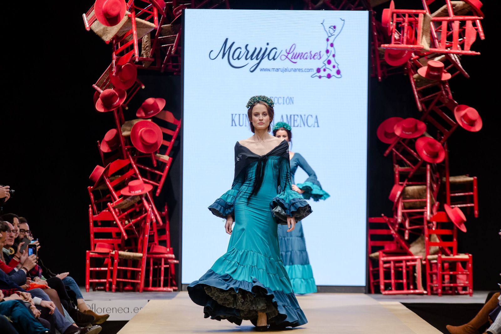 Pasarela Flamenca Jerez 2019: Maruja Lunares, el desfile en imágenes