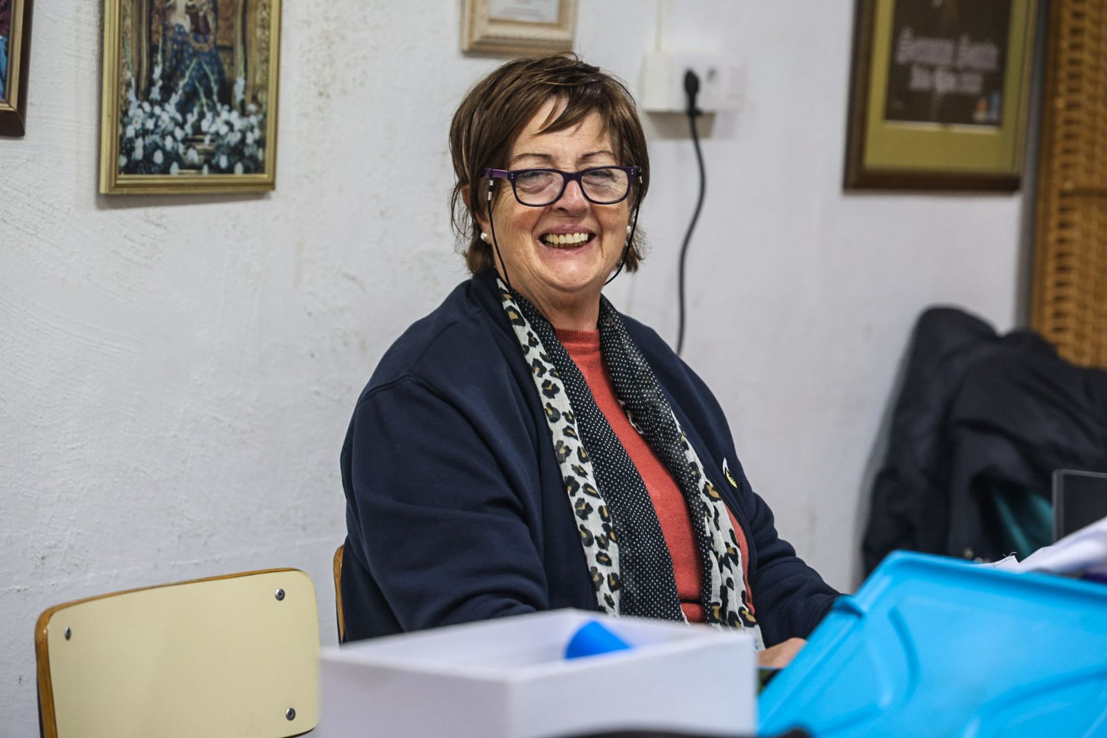 Fotografías del alma del taller de costura de la Sentencia