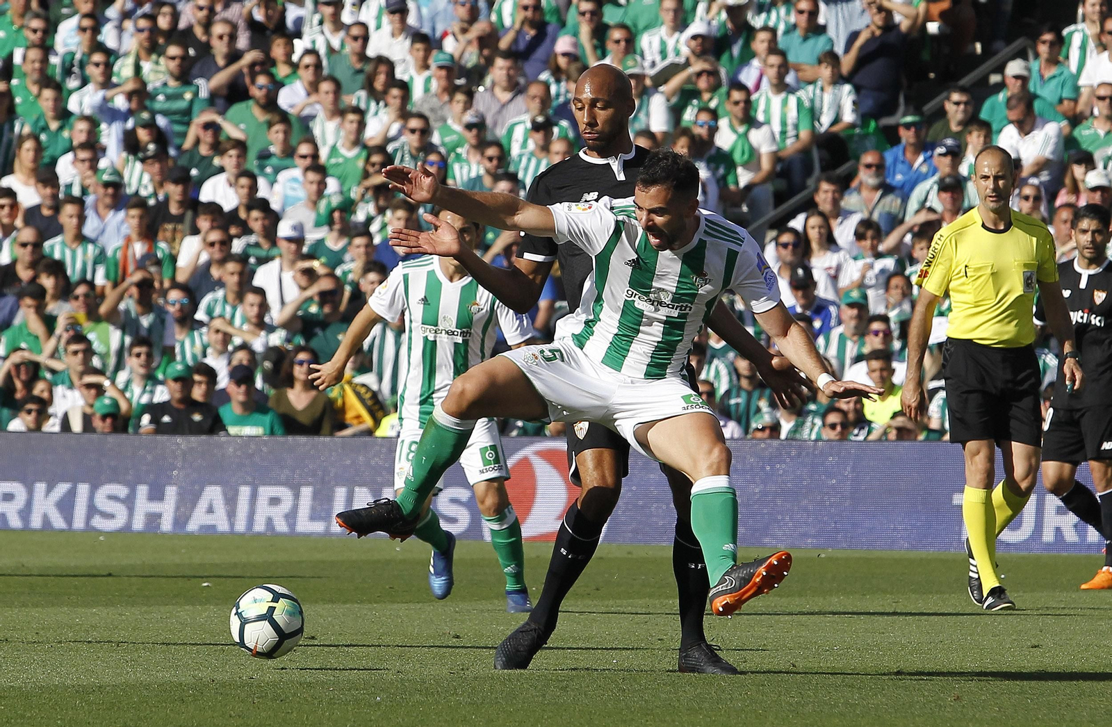 El Real Betis-Sevilla FC, en imágenes